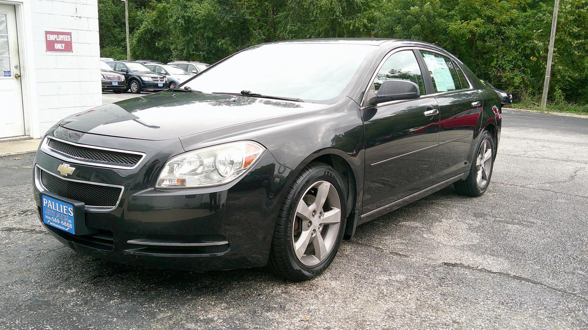 2012 BLACK Chevrolet Malibu 1LT (1G1ZC5E03CF) with an 2.4L L4 DOHC 16V engine, 6-Speed Automatic transmission, located at 540a Delsea Drive, Sewell, NJ, 08080, (987) 867-5309, 39.752560, -75.111206 - Photo#0