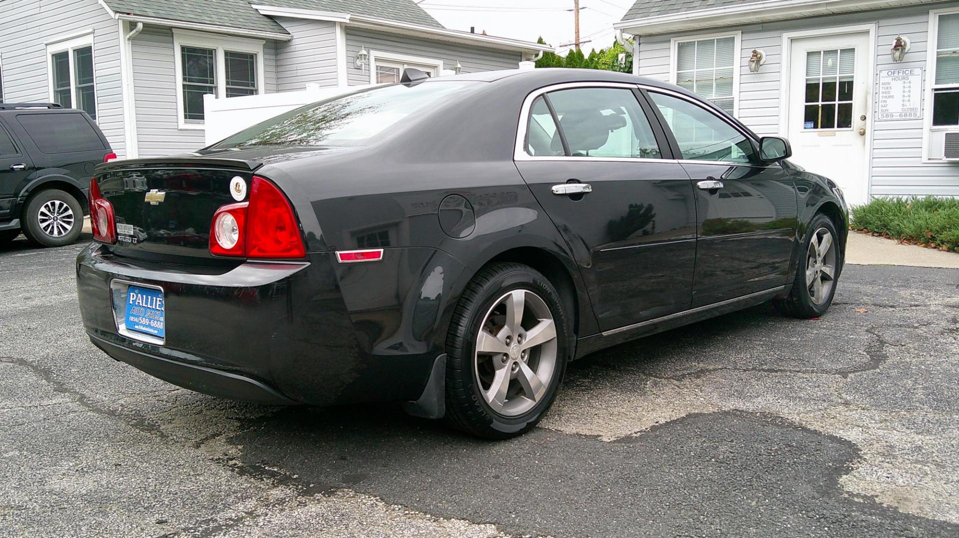 2012 BLACK Chevrolet Malibu 1LT (1G1ZC5E03CF) with an 2.4L L4 DOHC 16V engine, 6-Speed Automatic transmission, located at 540a Delsea Drive, Sewell, NJ, 08080, (987) 867-5309, 39.752560, -75.111206 - Photo#5