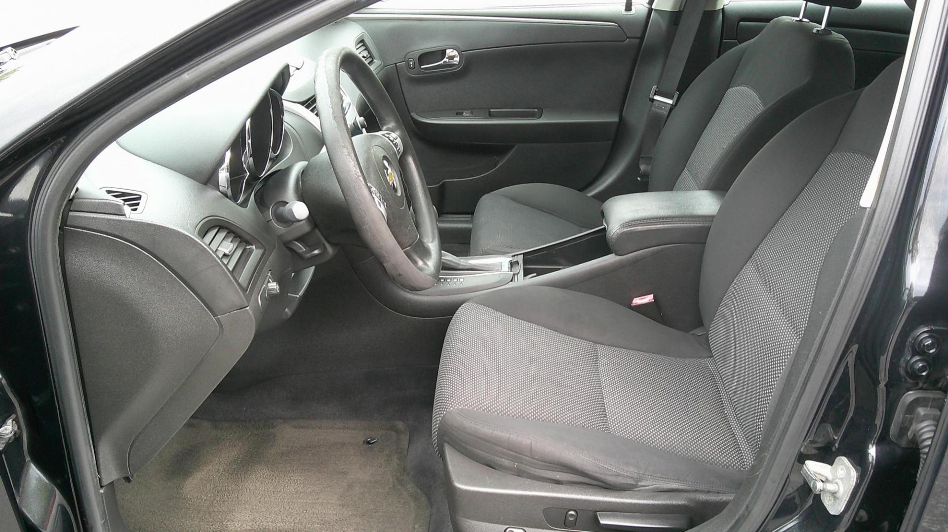 2012 BLACK Chevrolet Malibu 1LT (1G1ZC5E03CF) with an 2.4L L4 DOHC 16V engine, 6-Speed Automatic transmission, located at 540a Delsea Drive, Sewell, NJ, 08080, (987) 867-5309, 39.752560, -75.111206 - Photo#11