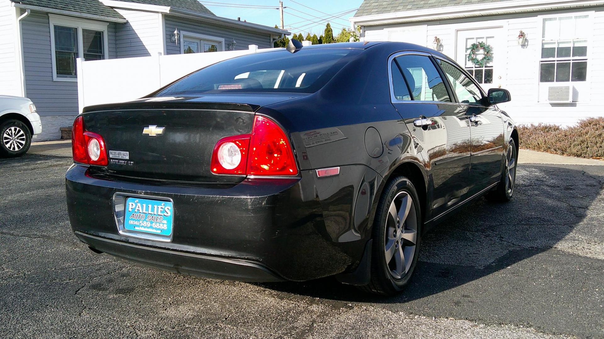 2012 BLACK Chevrolet Malibu 1LT (1G1ZC5E03CF) with an 2.4L L4 DOHC 16V engine, 6-Speed Automatic transmission, located at 540a Delsea Drive, Sewell, NJ, 08080, (987) 867-5309, 39.752560, -75.111206 - Photo#5