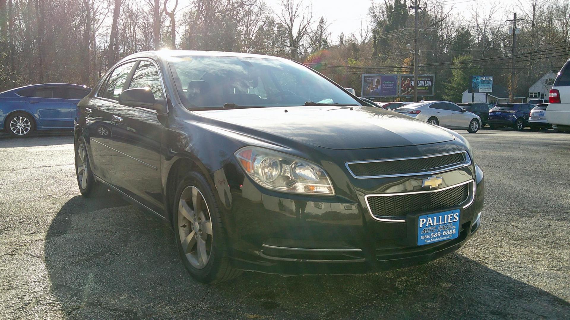 2012 BLACK Chevrolet Malibu 1LT (1G1ZC5E03CF) with an 2.4L L4 DOHC 16V engine, 6-Speed Automatic transmission, located at 540a Delsea Drive, Sewell, NJ, 08080, (987) 867-5309, 39.752560, -75.111206 - Photo#7