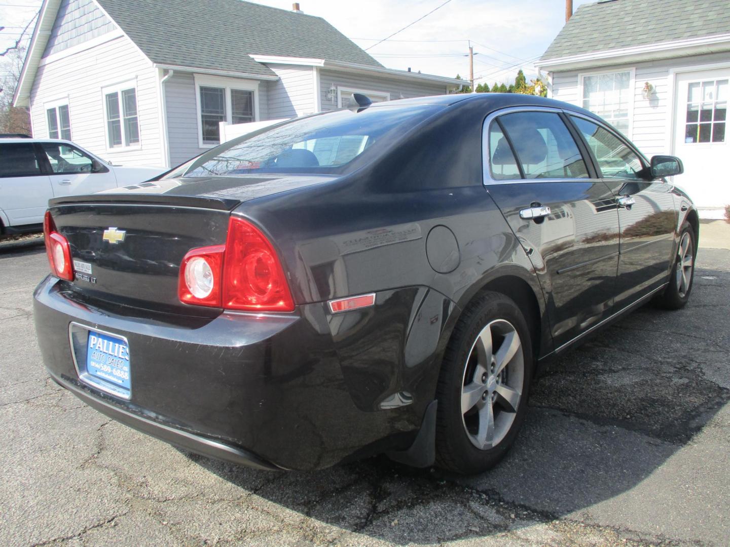 2012 BLACK Chevrolet Malibu 1LT (1G1ZC5E03CF) with an 2.4L L4 DOHC 16V engine, 6-Speed Automatic transmission, located at 540a Delsea Drive, Sewell, NJ, 08080, (987) 867-5309, 39.752560, -75.111206 - Photo#6