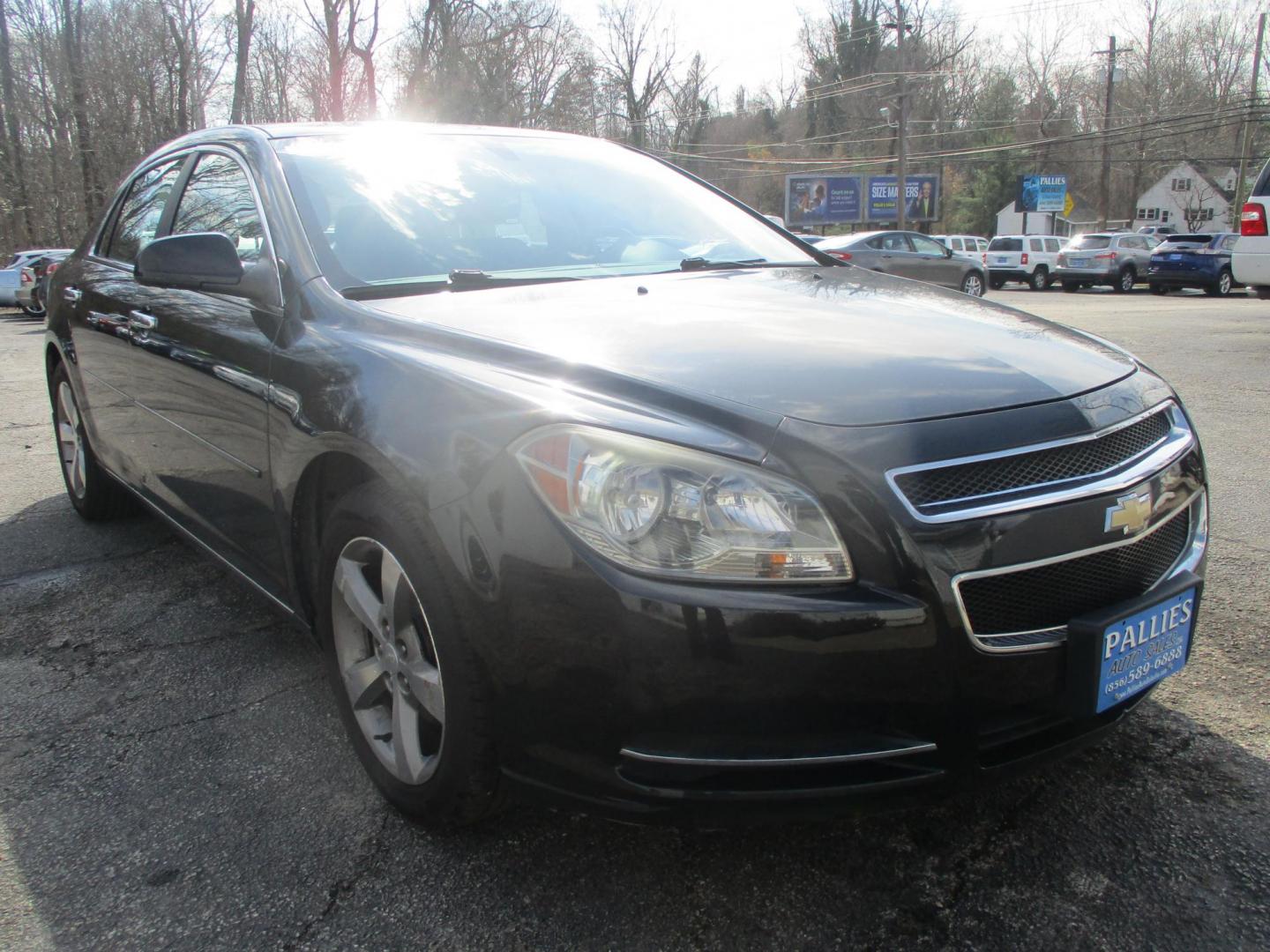 2012 BLACK Chevrolet Malibu 1LT (1G1ZC5E03CF) with an 2.4L L4 DOHC 16V engine, 6-Speed Automatic transmission, located at 540a Delsea Drive, Sewell, NJ, 08080, (987) 867-5309, 39.752560, -75.111206 - Photo#8