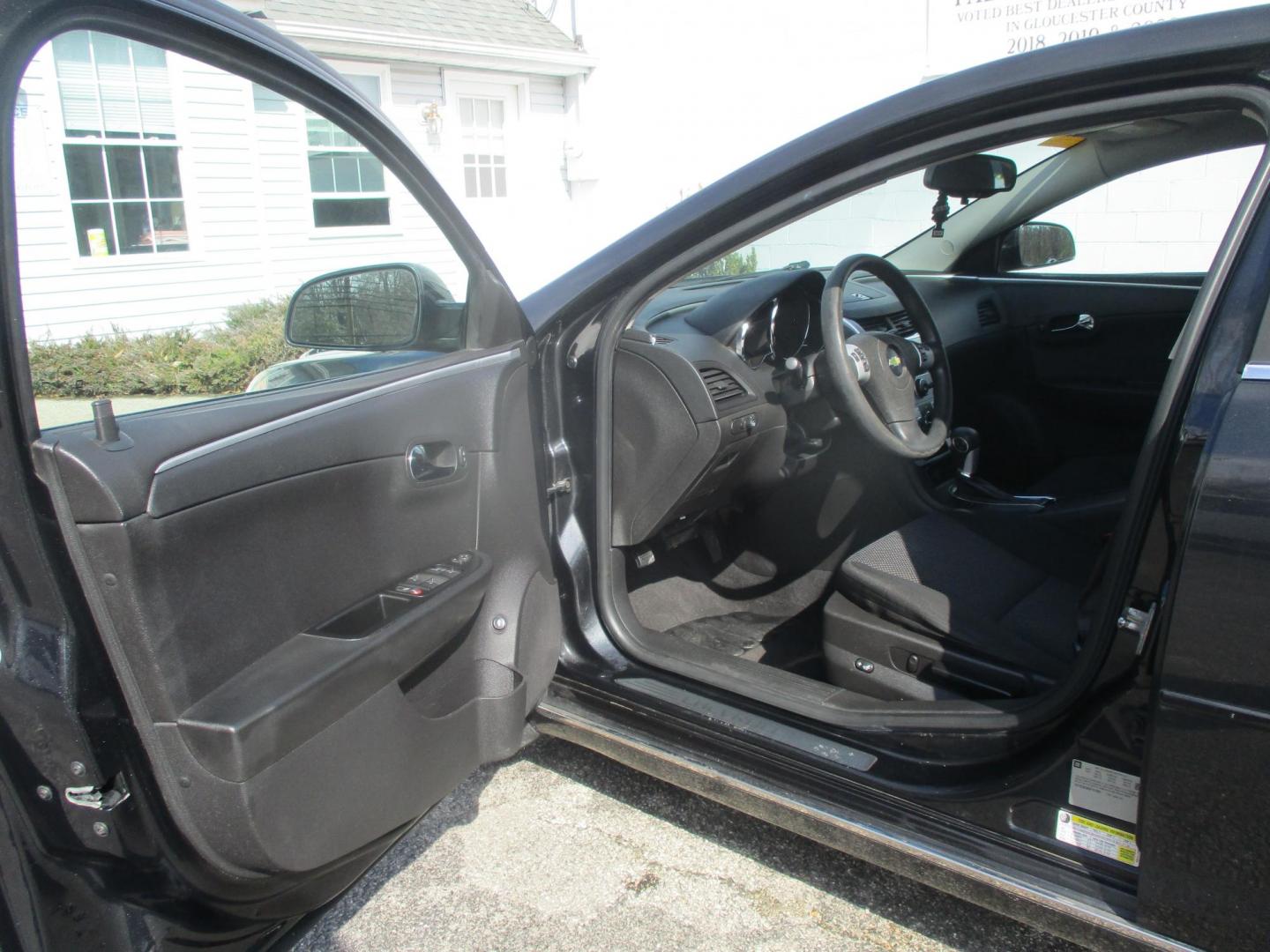 2012 BLACK Chevrolet Malibu 1LT (1G1ZC5E03CF) with an 2.4L L4 DOHC 16V engine, 6-Speed Automatic transmission, located at 540a Delsea Drive, Sewell, NJ, 08080, (987) 867-5309, 39.752560, -75.111206 - Photo#10