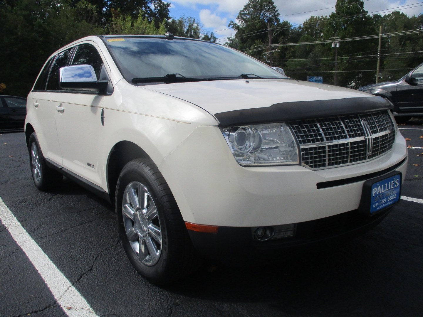 2008 WHITE Lincoln MKX AWD (2LMDU88C38B) with an 3.5L V6 DOHC 24V engine, 6-Speed Automatic Overdrive transmission, located at 540a Delsea Drive, Sewell, NJ, 08080, (987) 867-5309, 39.752560, -75.111206- Photo#8