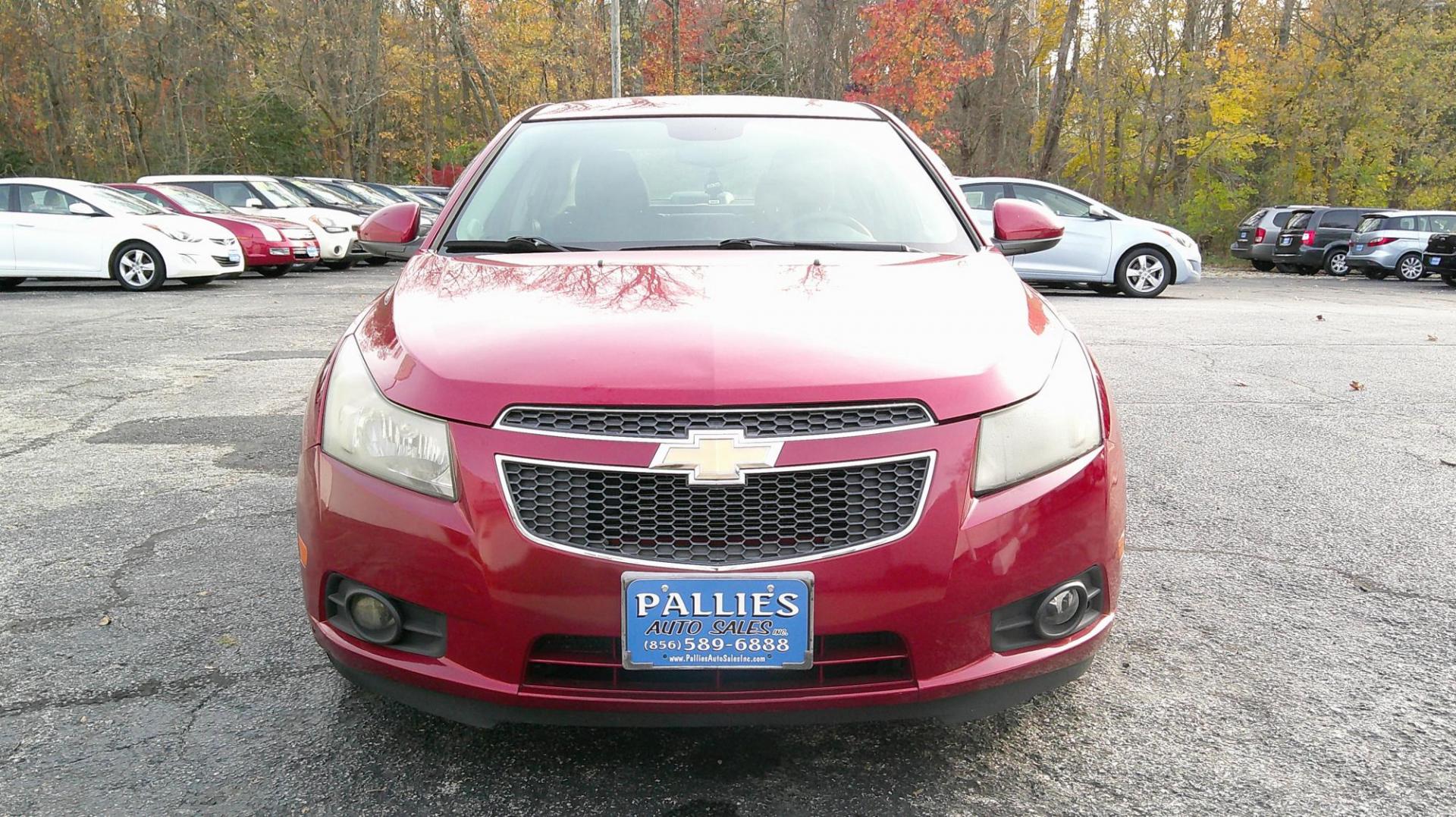 2013 RED Chevrolet Cruze 1LT Auto (1G1PC5SB1D7) with an 1.4L L4 DOHC 16V TURBO engine, 6-Speed Automatic transmission, located at 540a Delsea Drive, Sewell, NJ, 08080, (987) 867-5309, 39.752560, -75.111206 - Photo#9