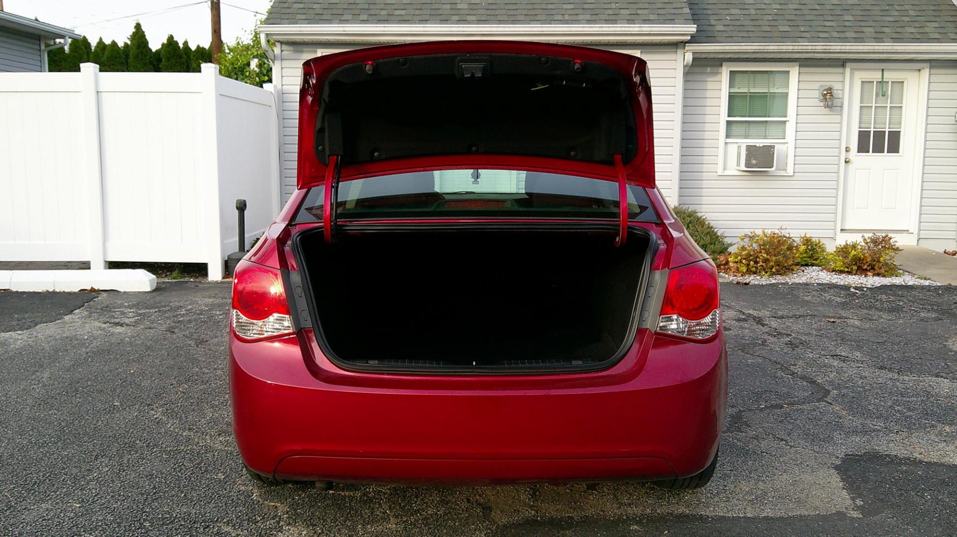2013 RED Chevrolet Cruze 1LT Auto (1G1PC5SB1D7) with an 1.4L L4 DOHC 16V TURBO engine, 6-Speed Automatic transmission, located at 540a Delsea Drive, Sewell, NJ, 08080, (987) 867-5309, 39.752560, -75.111206 - Photo#24