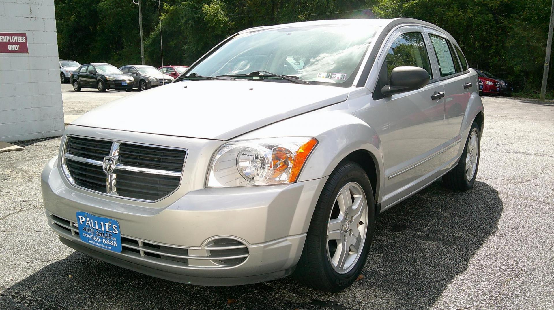2008 SILVER Dodge Caliber SXT (1B3HB48B28D) with an 2.0L L4 DOHC 16V engine, located at 540a Delsea Drive, Sewell, NJ, 08080, (987) 867-5309, 39.752560, -75.111206 - Photo#0