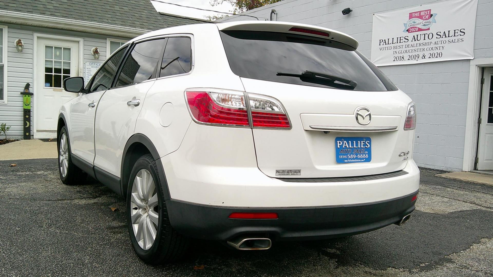 2010 WHITE Mazda CX-9 Grand Touring AWD (JM3TB3MV2A0) with an 3.7L V6 DOHC 24V engine, 6-Speed Automatic transmission, located at 540a Delsea Drive, Sewell, NJ, 08080, (987) 867-5309, 39.752560, -75.111206 - Photo#2