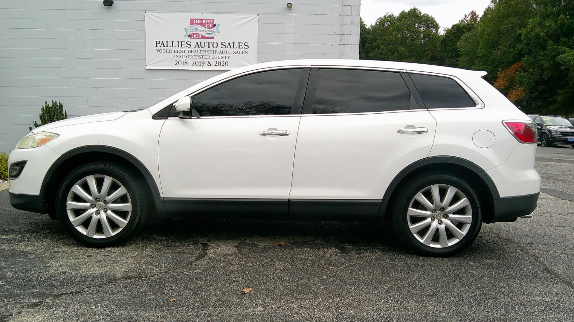 2010 WHITE Mazda CX-9 Grand Touring AWD (JM3TB3MV2A0) with an 3.7L V6 DOHC 24V engine, 6-Speed Automatic transmission, located at 540a Delsea Drive, Sewell, NJ, 08080, (987) 867-5309, 39.752560, -75.111206 - Photo#1