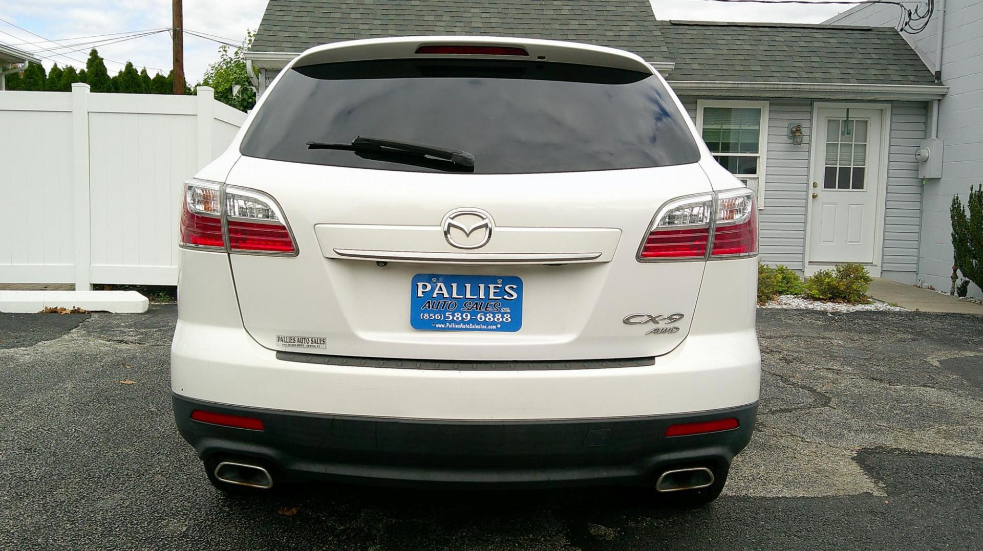 2010 WHITE Mazda CX-9 Grand Touring AWD (JM3TB3MV2A0) with an 3.7L V6 DOHC 24V engine, 6-Speed Automatic transmission, located at 540a Delsea Drive, Sewell, NJ, 08080, (987) 867-5309, 39.752560, -75.111206 - Photo#3