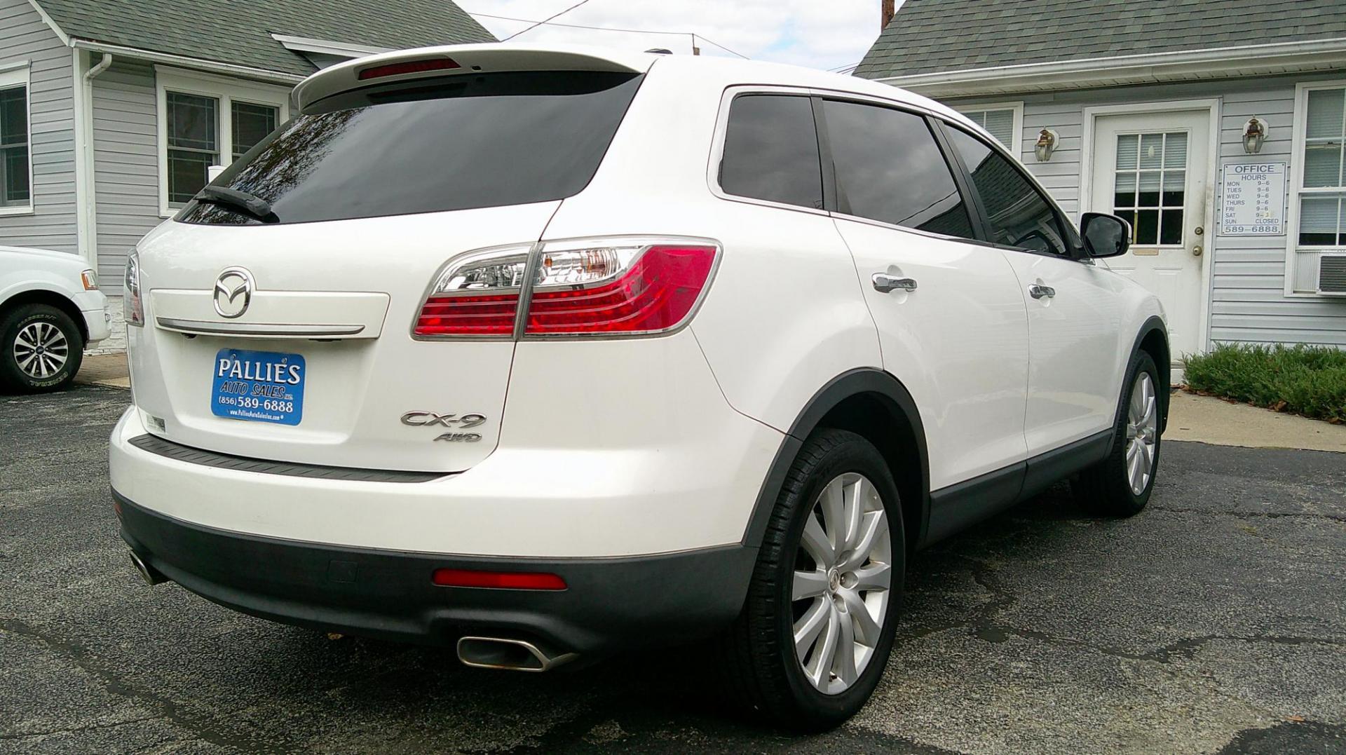 2010 WHITE Mazda CX-9 Grand Touring AWD (JM3TB3MV2A0) with an 3.7L V6 DOHC 24V engine, 6-Speed Automatic transmission, located at 540a Delsea Drive, Sewell, NJ, 08080, (987) 867-5309, 39.752560, -75.111206 - Photo#6