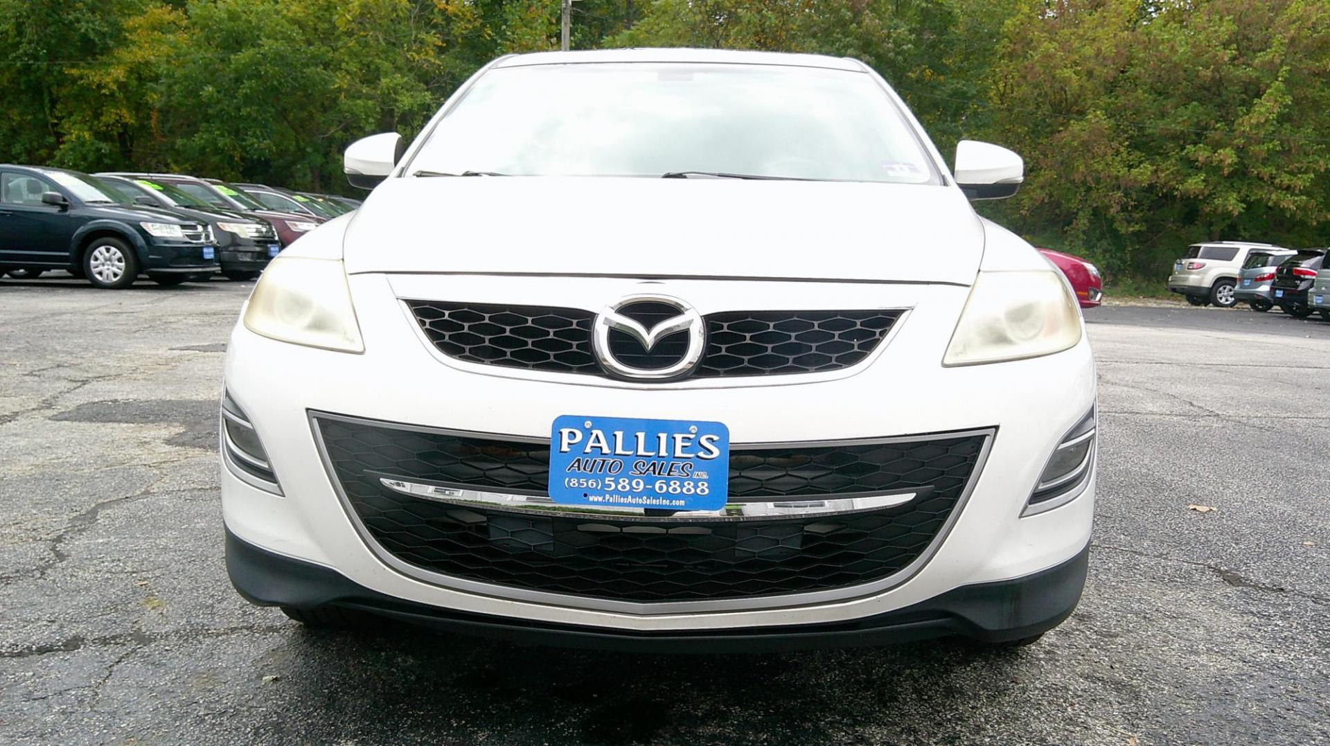 2010 WHITE Mazda CX-9 Grand Touring AWD (JM3TB3MV2A0) with an 3.7L V6 DOHC 24V engine, 6-Speed Automatic transmission, located at 540a Delsea Drive, Sewell, NJ, 08080, (987) 867-5309, 39.752560, -75.111206 - Photo#9