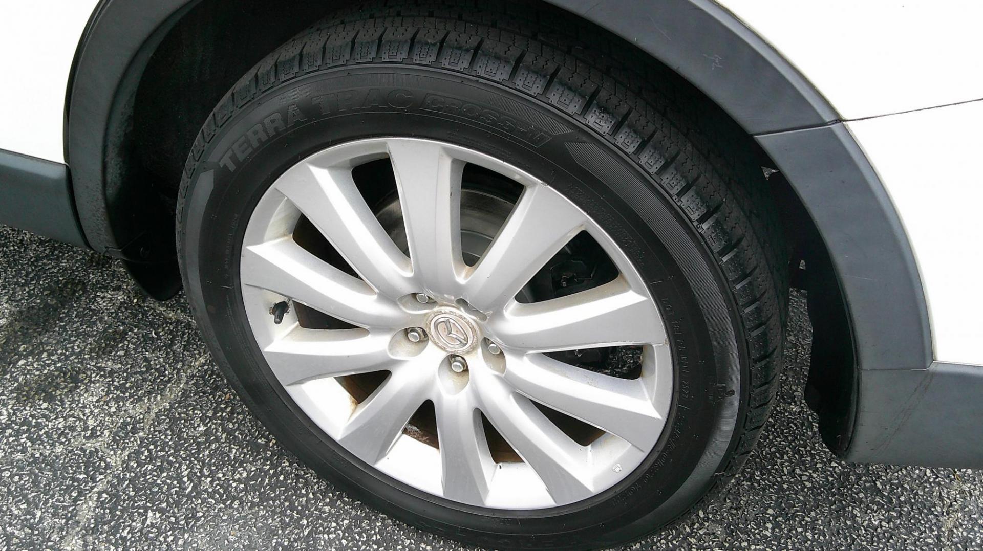 2010 WHITE Mazda CX-9 Grand Touring AWD (JM3TB3MV2A0) with an 3.7L V6 DOHC 24V engine, 6-Speed Automatic transmission, located at 540a Delsea Drive, Sewell, NJ, 08080, (987) 867-5309, 39.752560, -75.111206 - Photo#27