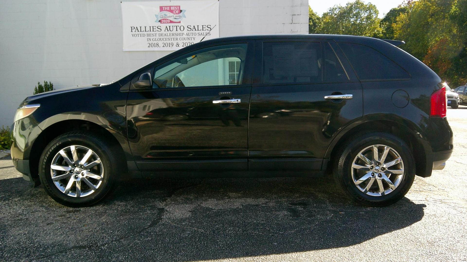 2011 BLACK Ford Edge SEL FWD (2FMDK3JC7BB) with an 3.5L V6 DOHC 24V engine, 6-Speed Automatic transmission, located at 540a Delsea Drive, Sewell, NJ, 08080, (987) 867-5309, 39.752560, -75.111206 - Photo#1