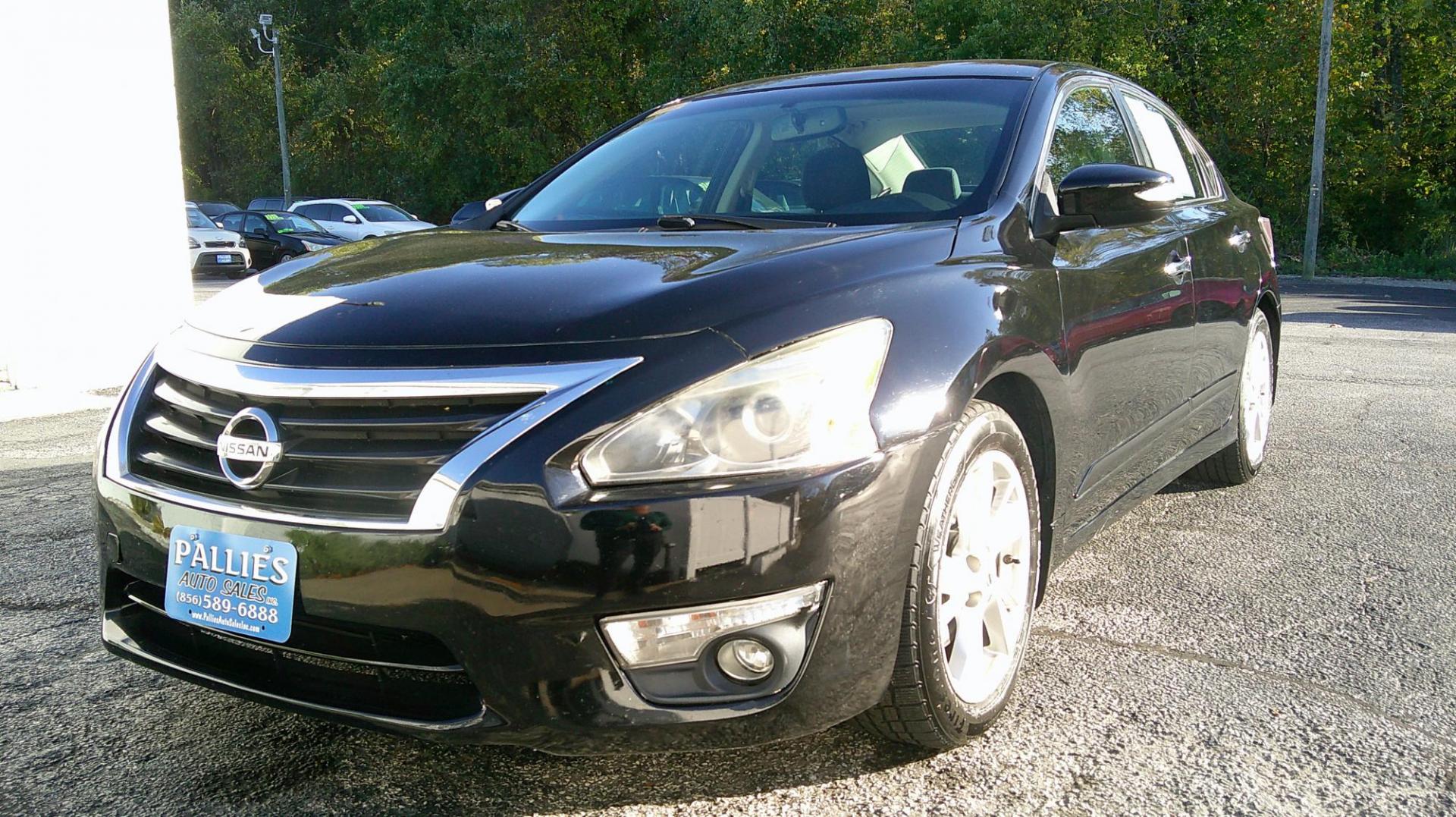 2015 BLACK Nissan Altima 2.5 S (1N4AL3AP3FC) with an 2.5L L4 DOHC 16V engine, Continuously Variable Transmission transmission, located at 540a Delsea Drive, Sewell, NJ, 08080, (987) 867-5309, 39.752560, -75.111206 - Photo#0