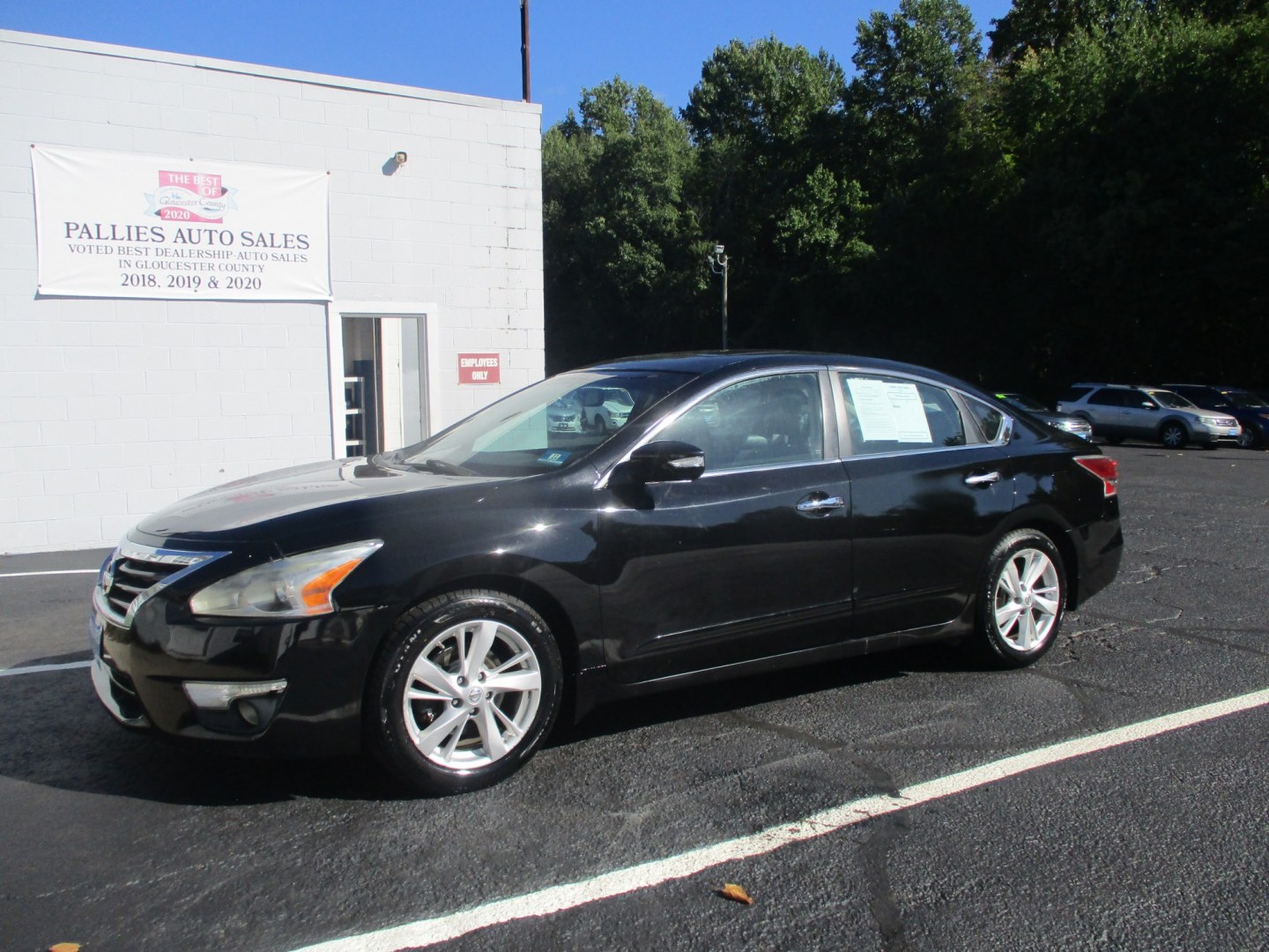 2015 BLACK Nissan Altima 2.5 S (1N4AL3AP3FC) with an 2.5L L4 DOHC 16V engine, Continuously Variable Transmission transmission, located at 540a Delsea Drive, Sewell, NJ, 08080, (987) 867-5309, 39.752560, -75.111206- Photo#1