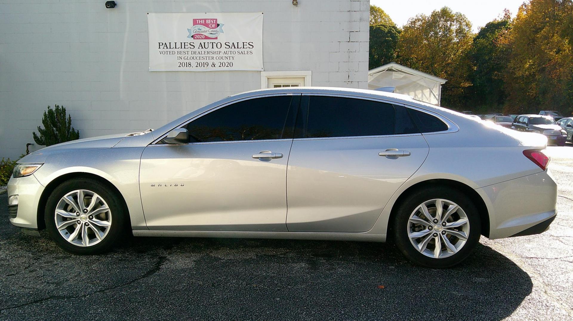 2019 SILVER Chevrolet Malibu LT (1G1ZD5ST8KF) with an 1.5L L4 DOHC 16V engine, 6A transmission, located at 540a Delsea Drive, Sewell, NJ, 08080, (987) 867-5309, 39.752560, -75.111206 - Photo#1