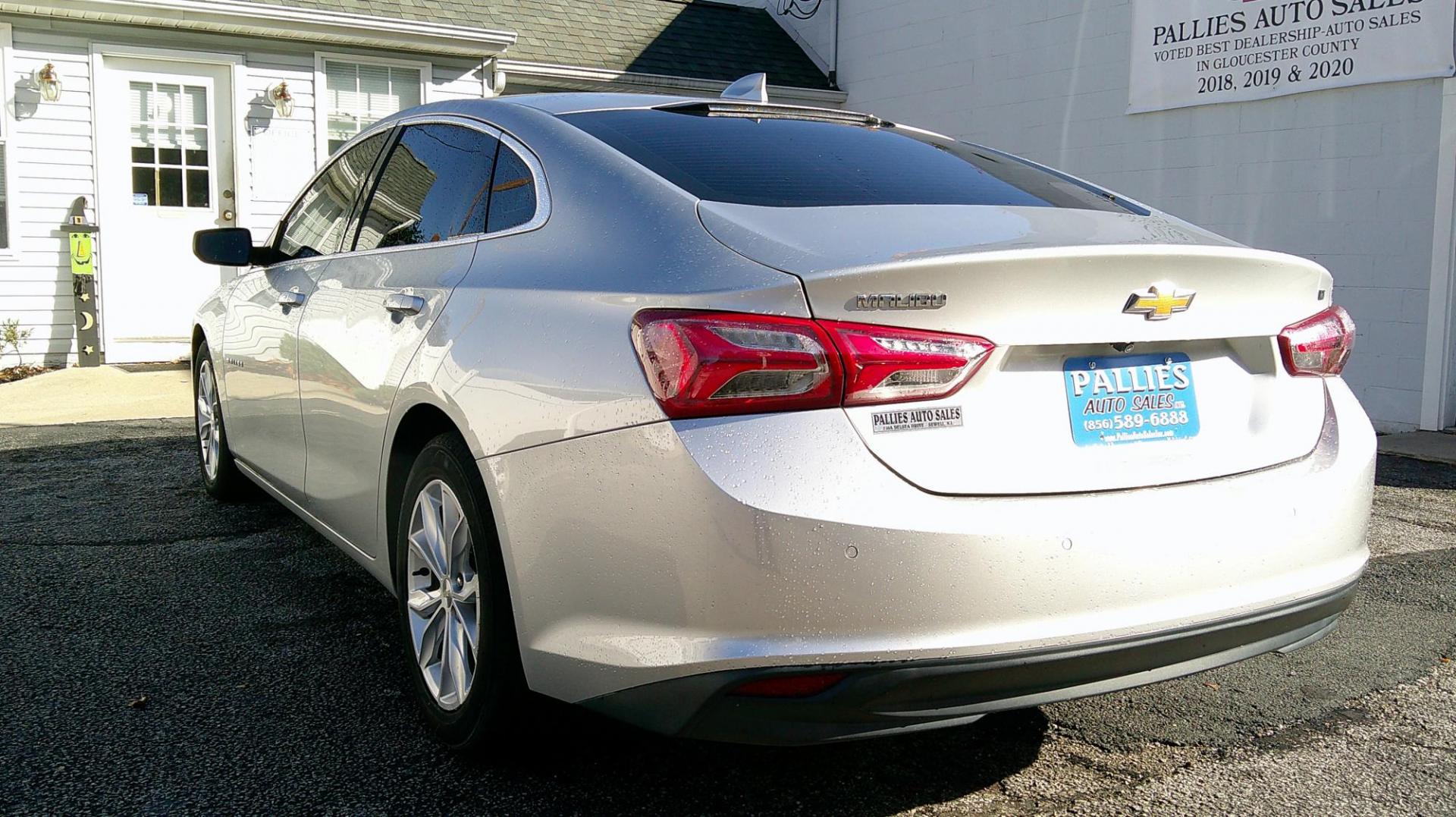2019 SILVER Chevrolet Malibu LT (1G1ZD5ST8KF) with an 1.5L L4 DOHC 16V engine, 6A transmission, located at 540a Delsea Drive, Sewell, NJ, 08080, (987) 867-5309, 39.752560, -75.111206 - Photo#3