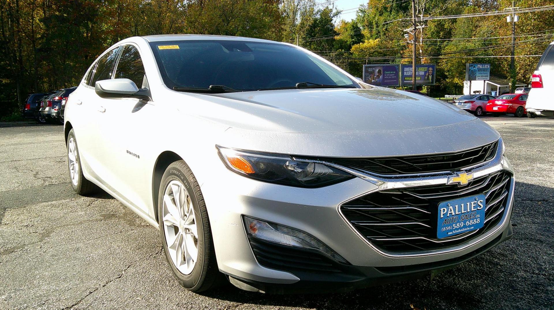 2019 SILVER Chevrolet Malibu LT (1G1ZD5ST8KF) with an 1.5L L4 DOHC 16V engine, 6A transmission, located at 540a Delsea Drive, Sewell, NJ, 08080, (987) 867-5309, 39.752560, -75.111206 - Photo#9