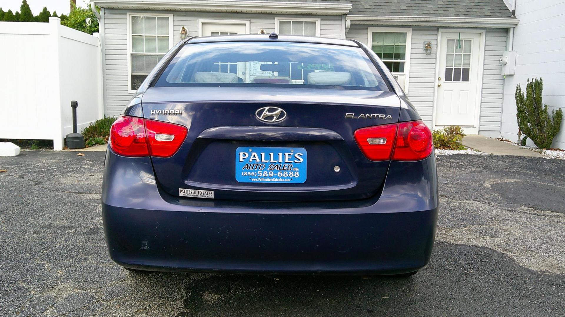 2008 BLUE Hyundai Elantra GLS (KMHDU46D98U) with an 2.0L L4 DOHC 16V engine, located at 540a Delsea Drive, Sewell, NJ, 08080, (987) 867-5309, 39.752560, -75.111206 - Photo#3