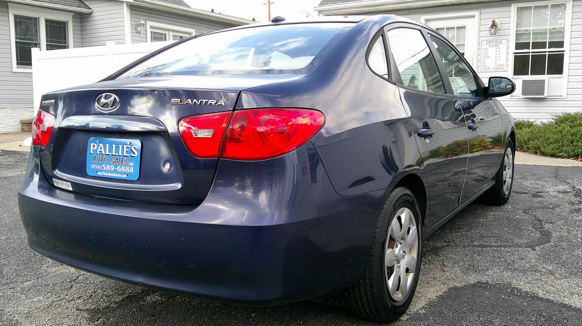 2008 BLUE Hyundai Elantra GLS (KMHDU46D98U) with an 2.0L L4 DOHC 16V engine, located at 540a Delsea Drive, Sewell, NJ, 08080, (987) 867-5309, 39.752560, -75.111206 - Photo#5