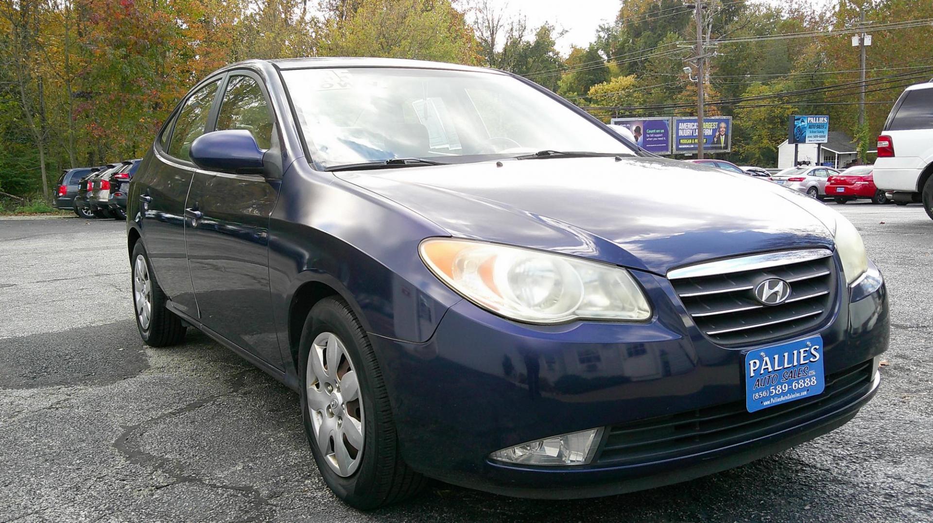 2008 BLUE Hyundai Elantra GLS (KMHDU46D98U) with an 2.0L L4 DOHC 16V engine, located at 540a Delsea Drive, Sewell, NJ, 08080, (987) 867-5309, 39.752560, -75.111206 - Photo#7