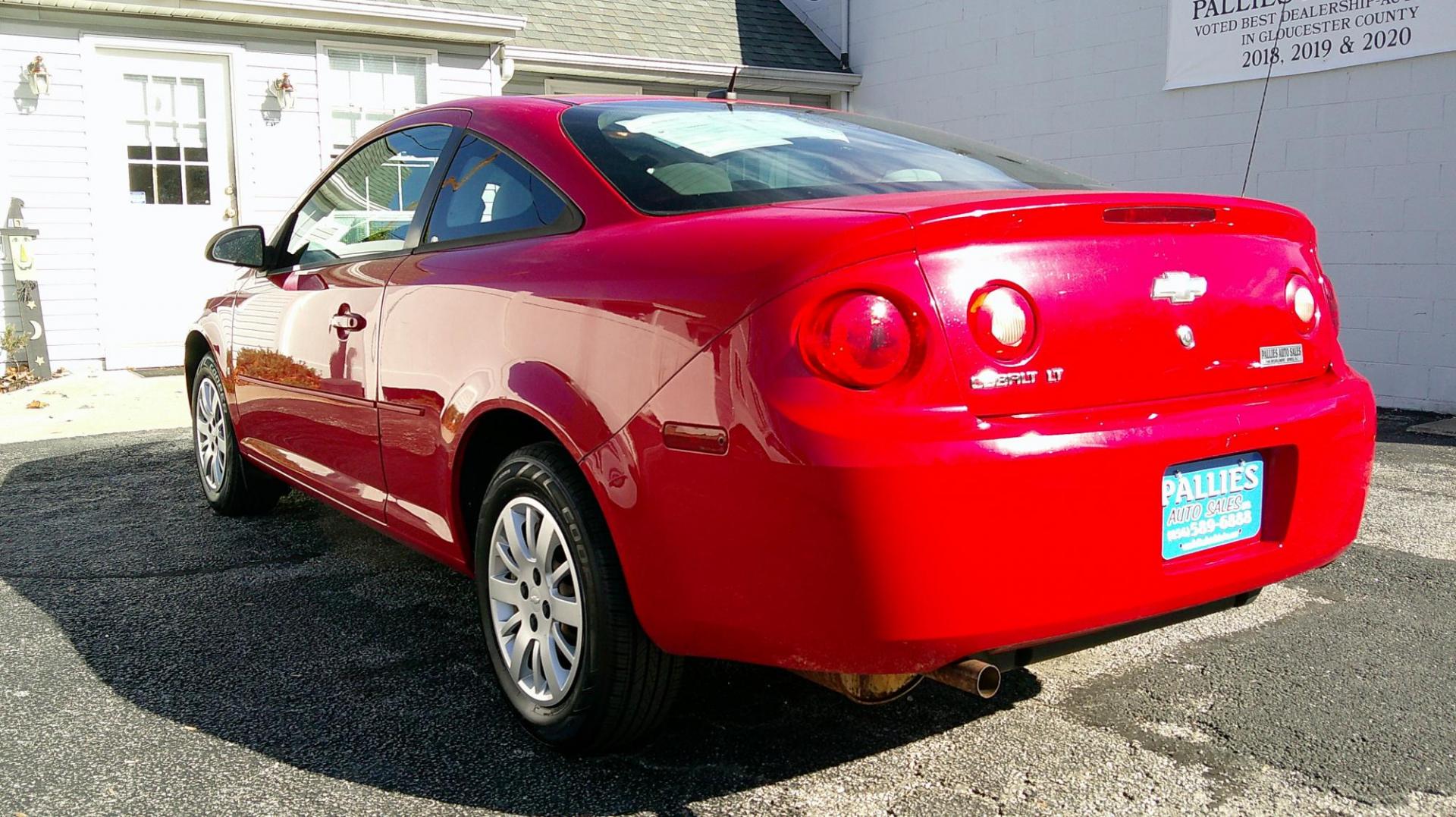 2009 RED Chevrolet Cobalt LT1 Coupe (1G1AT18H697) with an 2.2L L4 DOHC 16V engine, 5-Speed Manual Overdrive transmission, located at 540a Delsea Drive, Sewell, NJ, 08080, (987) 867-5309, 39.752560, -75.111206 - Photo#2