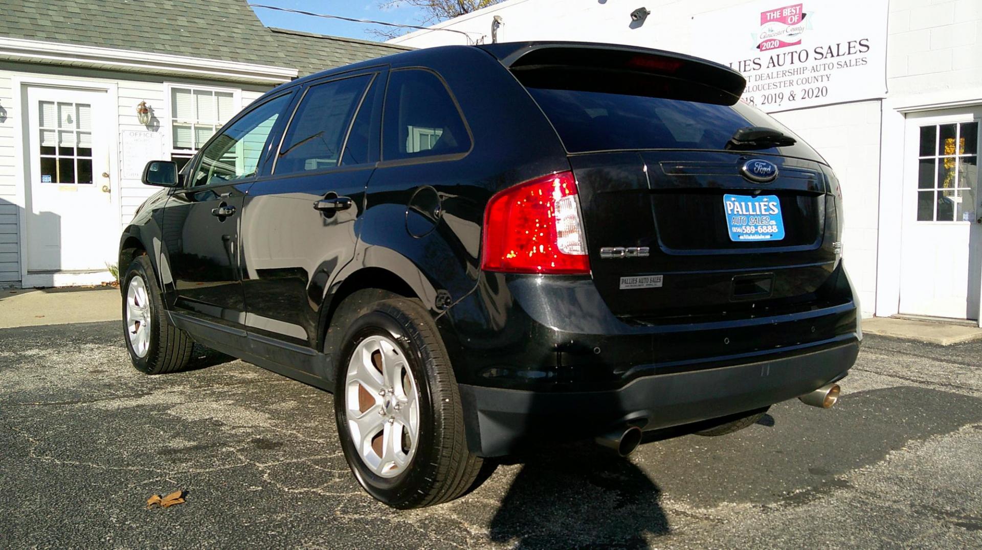 2014 BLACK Ford Edge SEL AWD (2FMDK4JC5EB) with an 3.5L V6 DOHC 24V engine, 6-Speed Automatic transmission, located at 540a Delsea Drive, Sewell, NJ, 08080, (987) 867-5309, 39.752560, -75.111206 - Photo#2