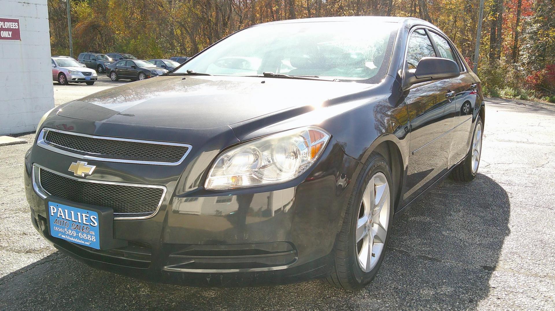 2012 BLACK Chevrolet Malibu LS (1G1ZB5E01CF) with an 2.4L L4 DOHC 16V engine, 6-Speed Automatic transmission, located at 540a Delsea Drive, Sewell, NJ, 08080, (987) 867-5309, 39.752560, -75.111206 - Photo#0