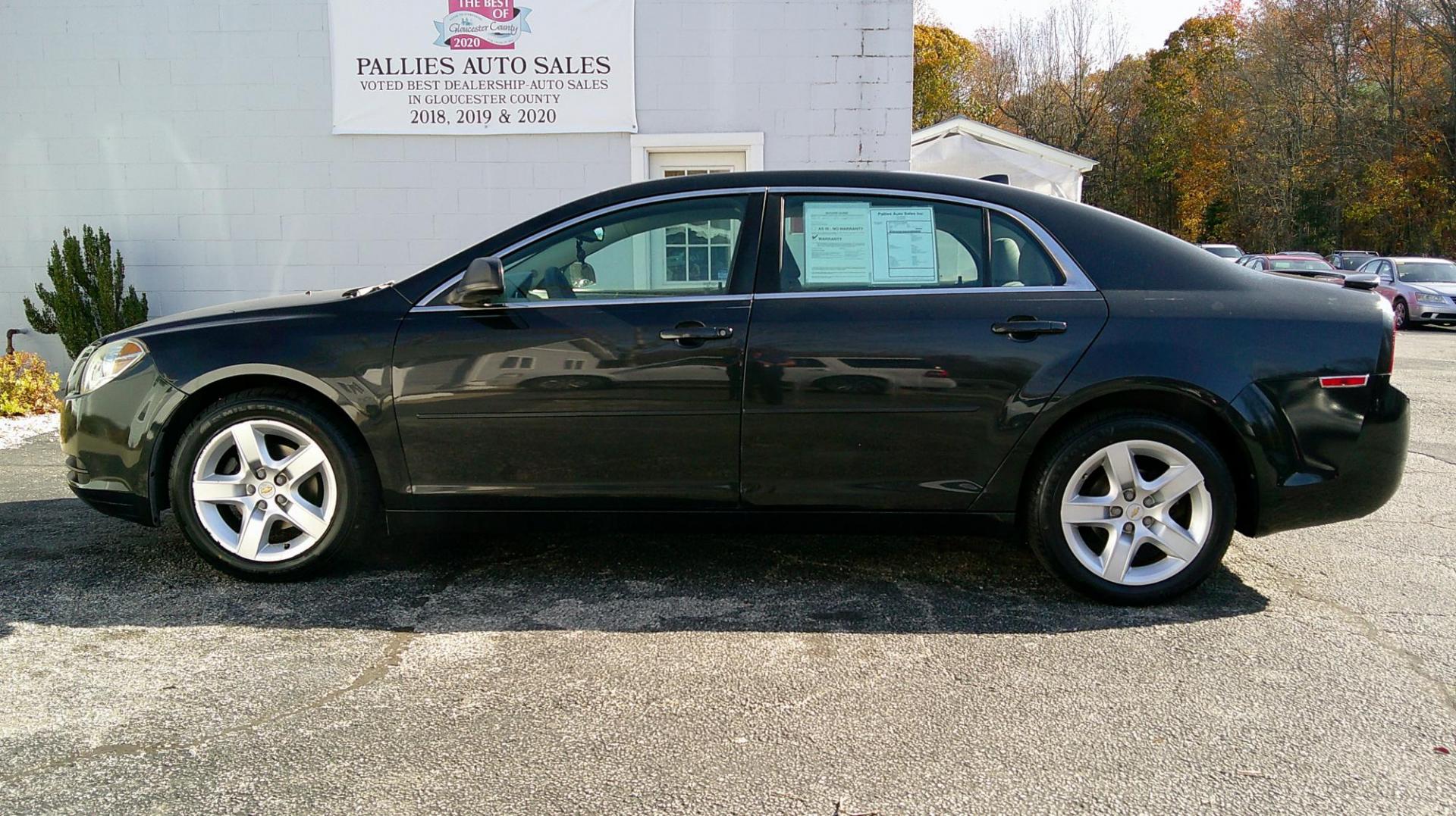 2012 BLACK Chevrolet Malibu LS (1G1ZB5E01CF) with an 2.4L L4 DOHC 16V engine, 6-Speed Automatic transmission, located at 540a Delsea Drive, Sewell, NJ, 08080, (987) 867-5309, 39.752560, -75.111206 - Photo#1