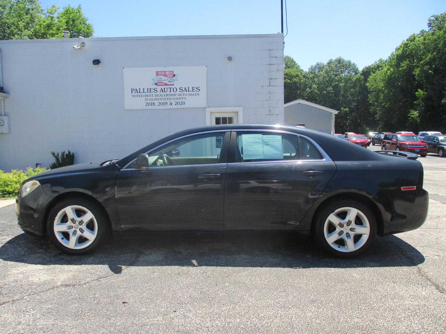 2012 BLACK Chevrolet Malibu LS (1G1ZB5E01CF) with an 2.4L L4 DOHC 16V engine, 6-Speed Automatic transmission, located at 540a Delsea Drive, Sewell, NJ, 08080, (987) 867-5309, 39.752560, -75.111206- Photo#1