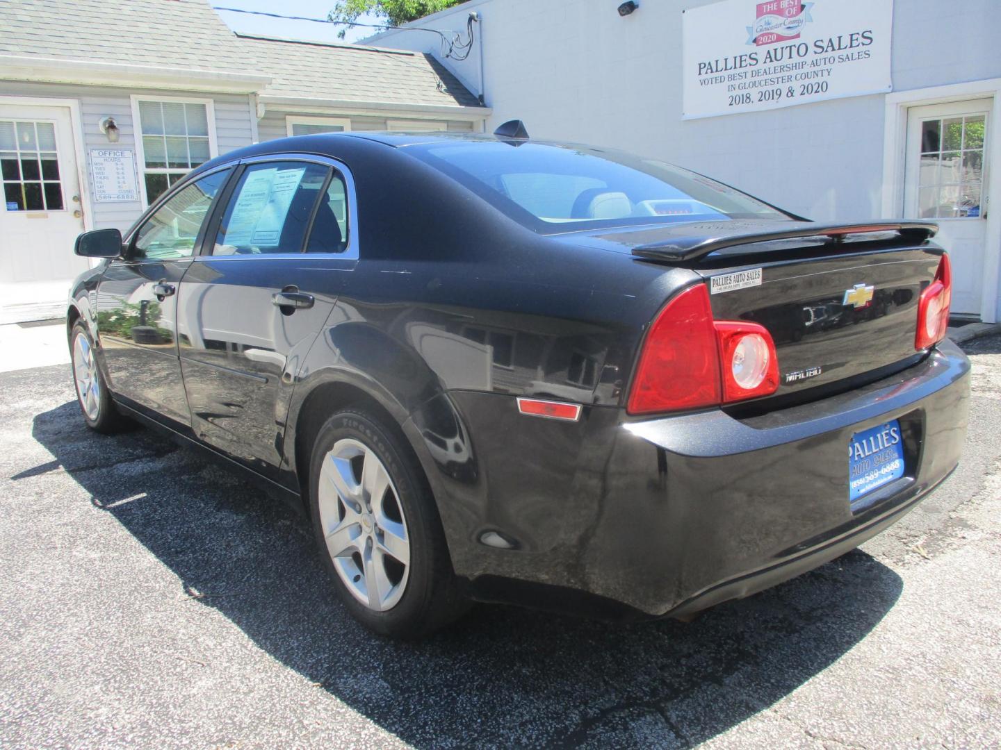 2012 BLACK Chevrolet Malibu LS (1G1ZB5E01CF) with an 2.4L L4 DOHC 16V engine, 6-Speed Automatic transmission, located at 540a Delsea Drive, Sewell, NJ, 08080, (987) 867-5309, 39.752560, -75.111206- Photo#2