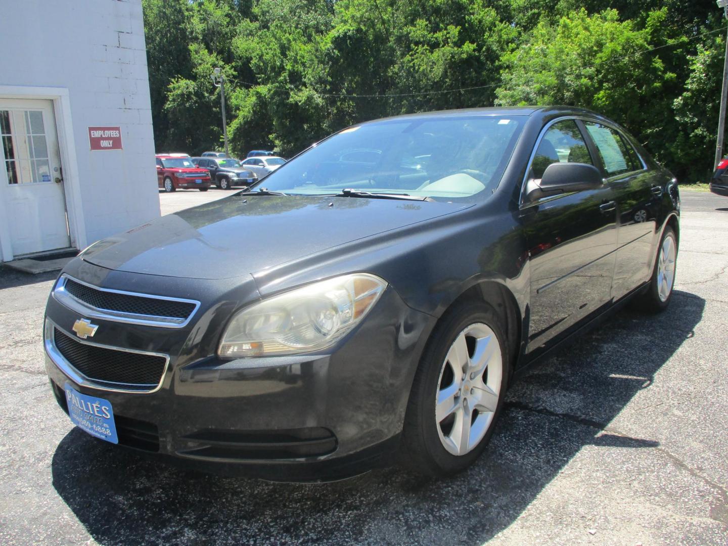 2012 BLACK Chevrolet Malibu LS (1G1ZB5E01CF) with an 2.4L L4 DOHC 16V engine, 6-Speed Automatic transmission, located at 540a Delsea Drive, Sewell, NJ, 08080, (987) 867-5309, 39.752560, -75.111206- Photo#0