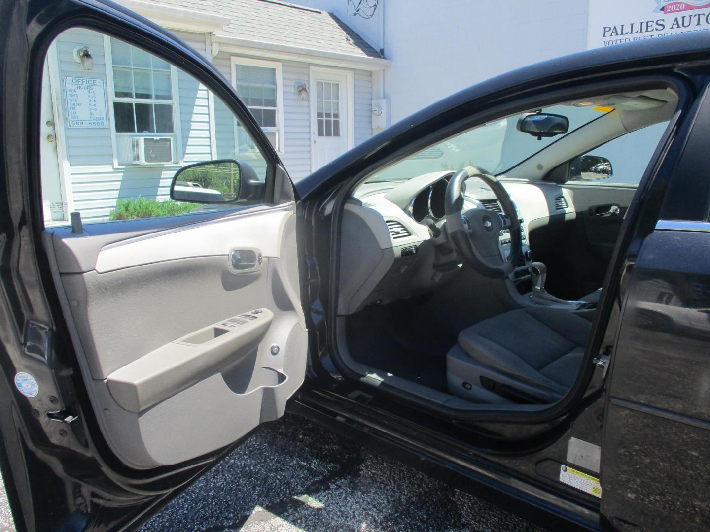 2012 BLACK Chevrolet Malibu LS (1G1ZB5E01CF) with an 2.4L L4 DOHC 16V engine, 6-Speed Automatic transmission, located at 540a Delsea Drive, Sewell, NJ, 08080, (987) 867-5309, 39.752560, -75.111206- Photo#9
