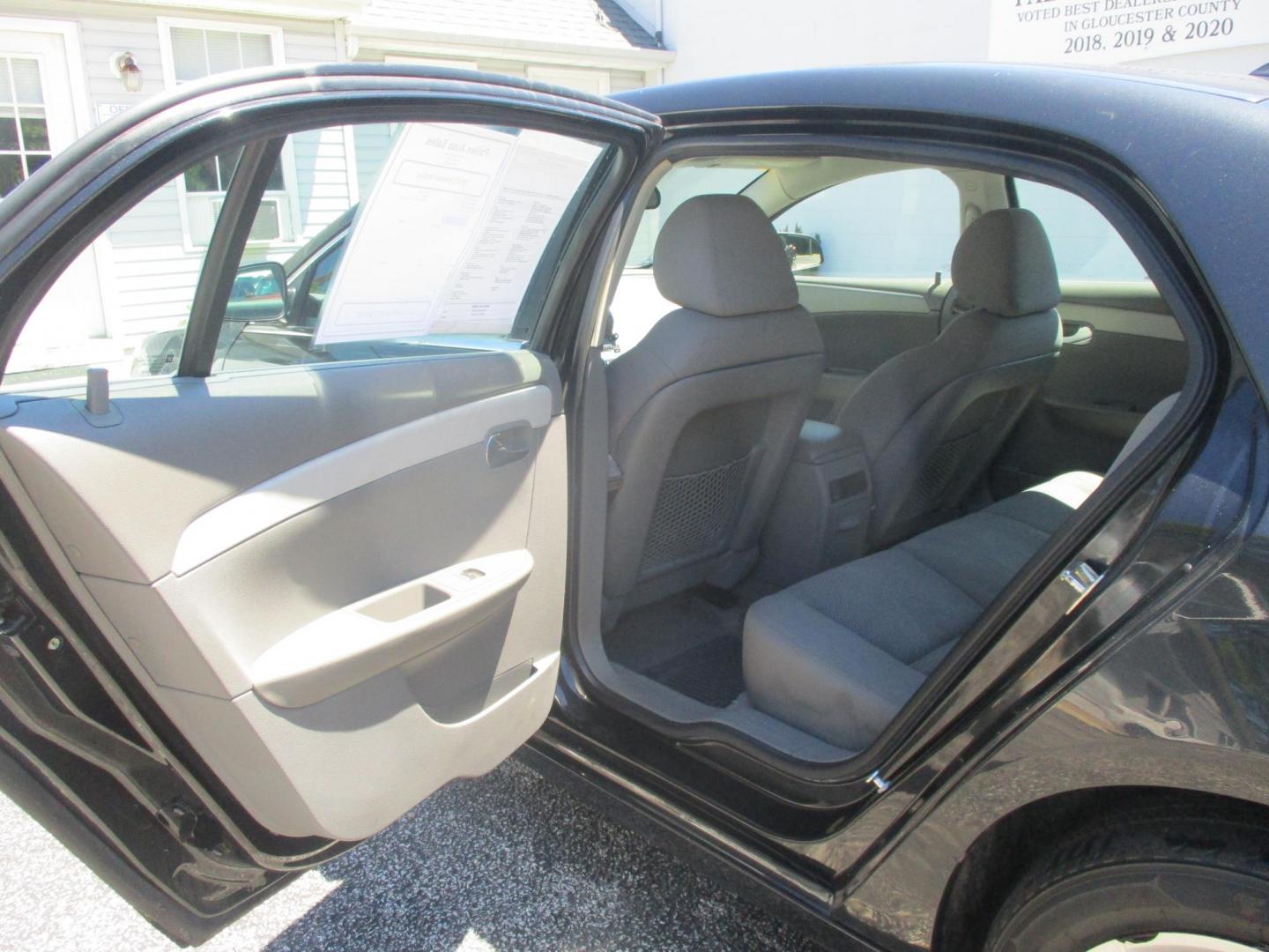 2012 BLACK Chevrolet Malibu LS (1G1ZB5E01CF) with an 2.4L L4 DOHC 16V engine, 6-Speed Automatic transmission, located at 540a Delsea Drive, Sewell, NJ, 08080, (987) 867-5309, 39.752560, -75.111206- Photo#12