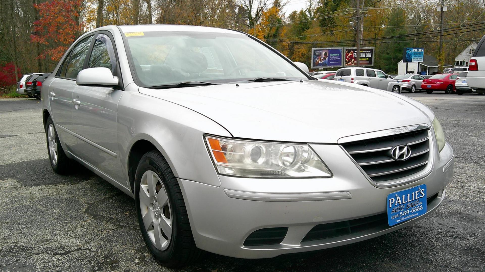 2009 SILVER Hyundai Sonata GLS (5NPET46C39H) with an 2.4L L4 DOHC 16V engine, located at 540a Delsea Drive, Sewell, NJ, 08080, (987) 867-5309, 39.752560, -75.111206 - Photo#7