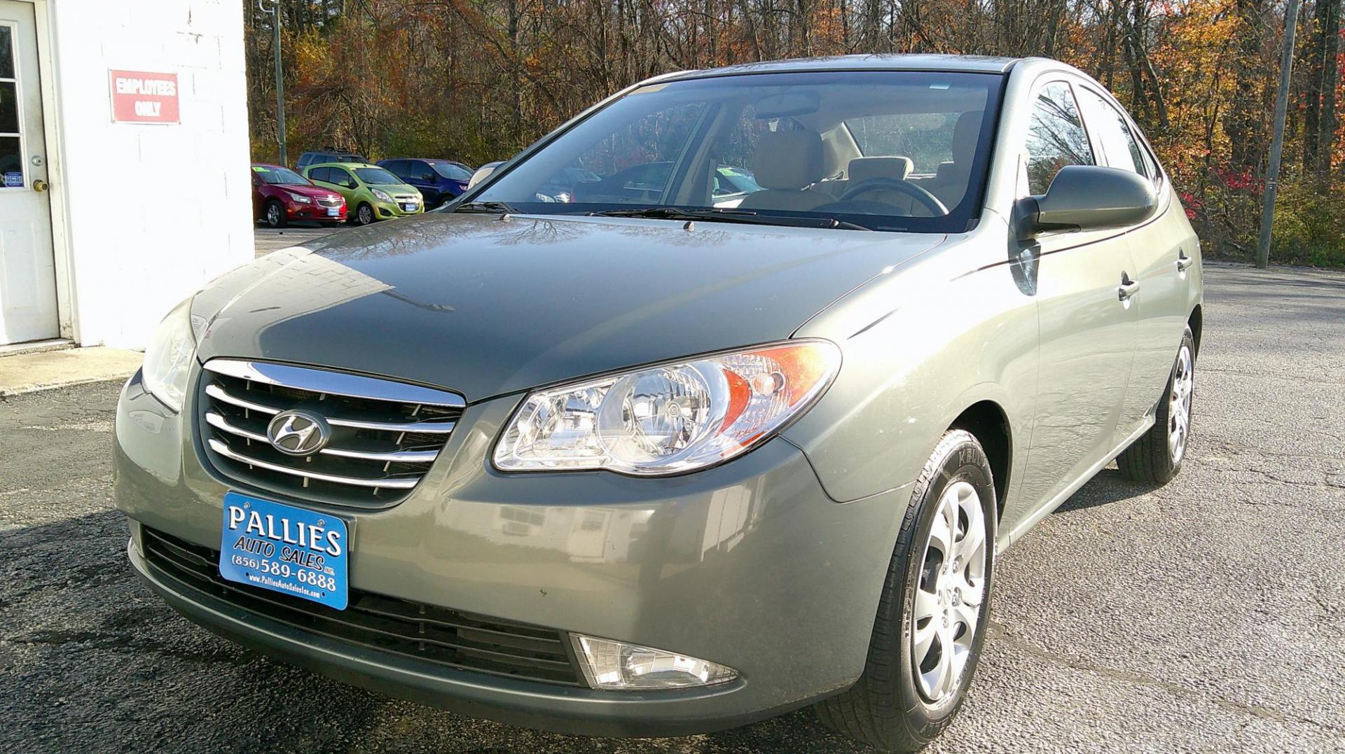 2010 GREEN Hyundai Elantra GLS (KMHDU4AD6AU) with an 2.0L L4 DOHC 16V engine, located at 540a Delsea Drive, Sewell, NJ, 08080, (987) 867-5309, 39.752560, -75.111206 - Photo#0