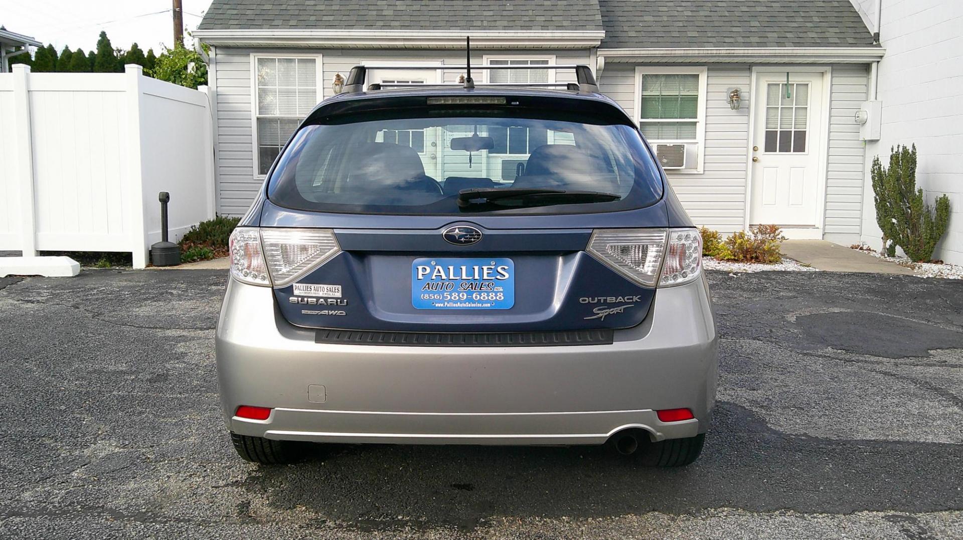 2011 BLUE Subaru Impreza Outback Sport (JF1GH6D62BH) with an 2.5L H4 SOHC 16V engine, 5-Speed Manual transmission, located at 540a Delsea Drive, Sewell, NJ, 08080, (987) 867-5309, 39.752560, -75.111206 - Photo#3