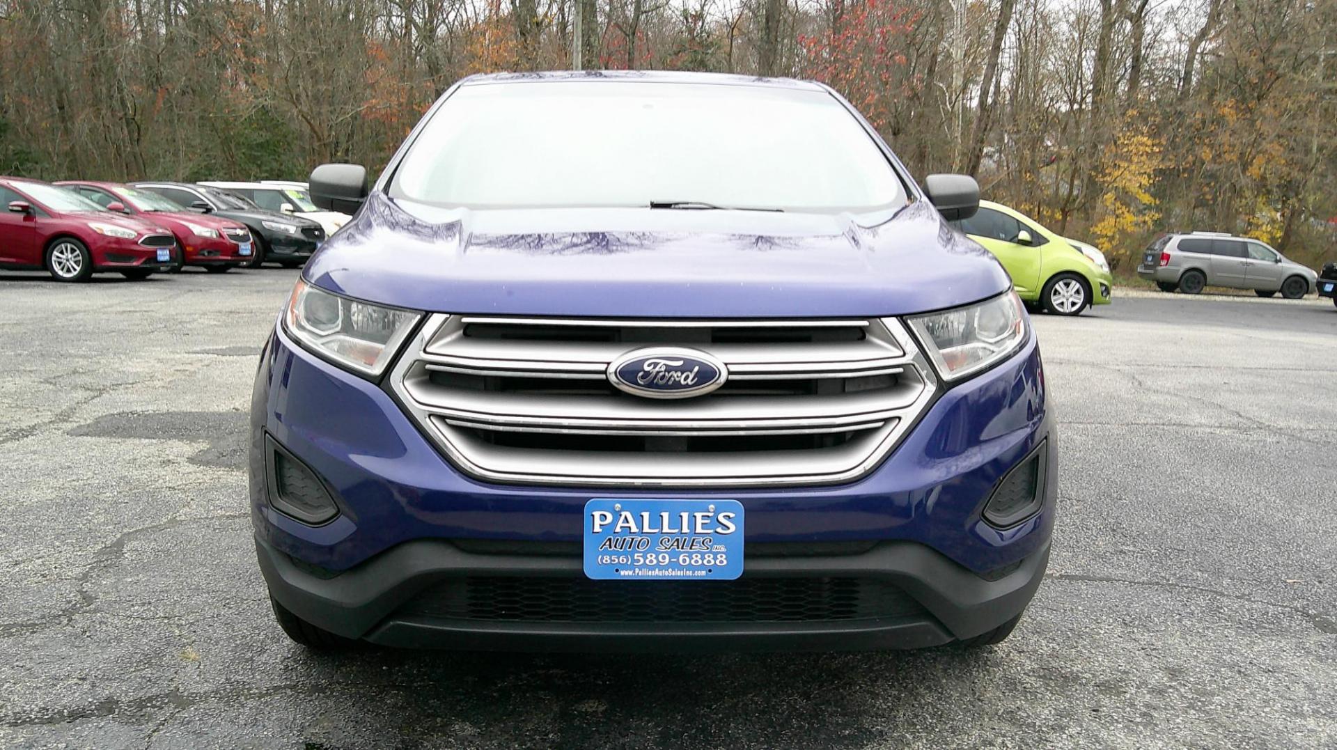 2015 BLUE Ford Edge SE AWD (2FMTK4G85FB) with an 3.5L V6 DOHC 24V engine, 6-Speed Automatic transmission, located at 540a Delsea Drive, Sewell, NJ, 08080, (987) 867-5309, 39.752560, -75.111206 - Photo#9