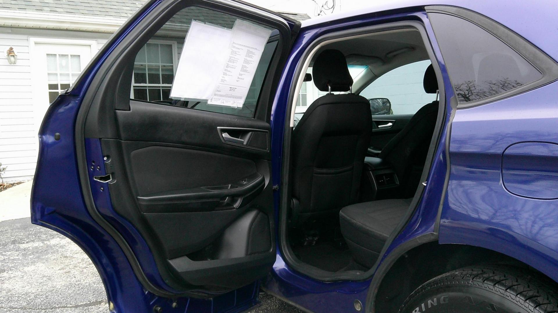 2015 BLUE Ford Edge SE AWD (2FMTK4G85FB) with an 3.5L V6 DOHC 24V engine, 6-Speed Automatic transmission, located at 540a Delsea Drive, Sewell, NJ, 08080, (987) 867-5309, 39.752560, -75.111206 - Photo#13