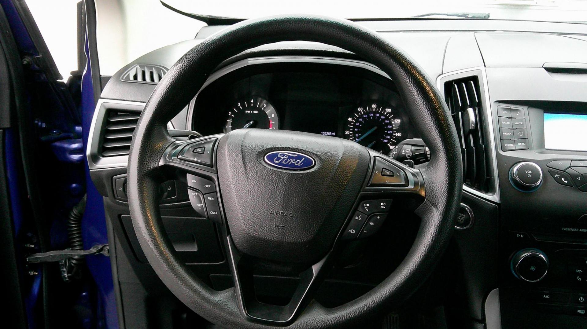 2015 BLUE Ford Edge SE AWD (2FMTK4G85FB) with an 3.5L V6 DOHC 24V engine, 6-Speed Automatic transmission, located at 540a Delsea Drive, Sewell, NJ, 08080, (987) 867-5309, 39.752560, -75.111206 - Photo#16