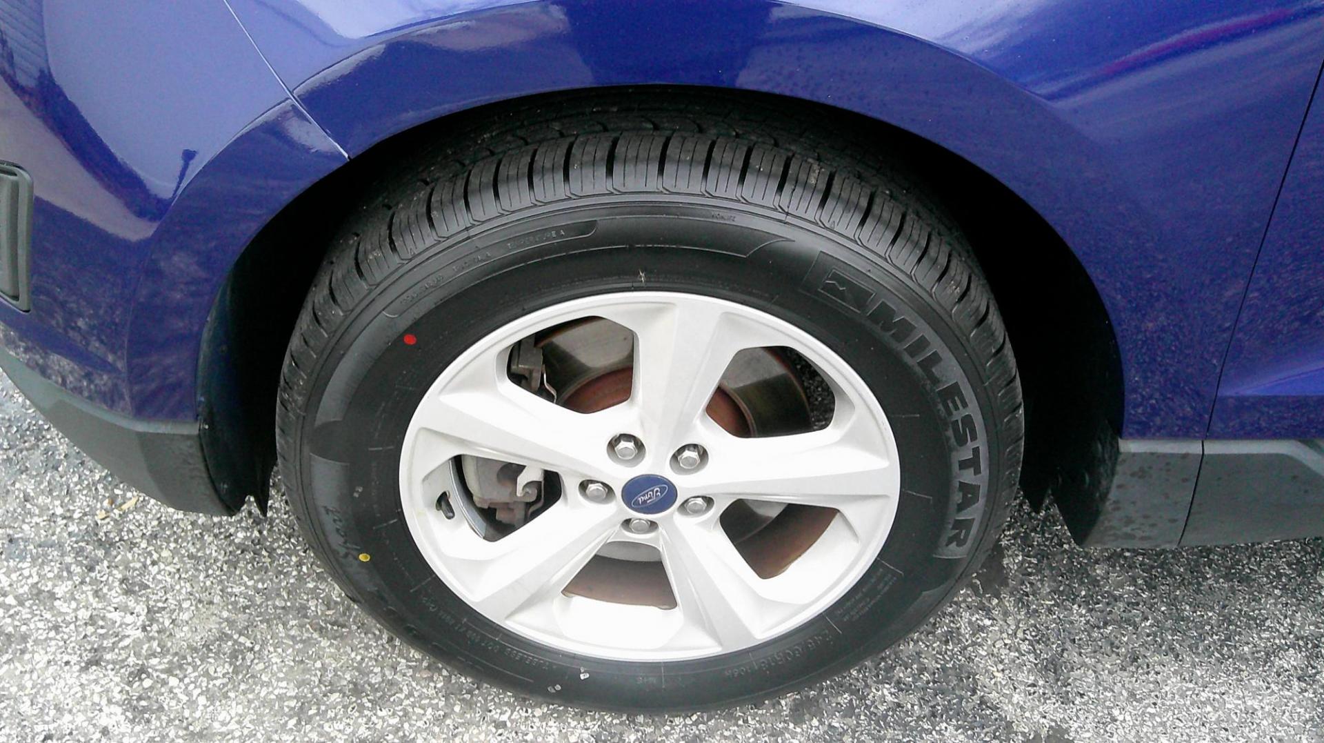 2015 BLUE Ford Edge SE AWD (2FMTK4G85FB) with an 3.5L V6 DOHC 24V engine, 6-Speed Automatic transmission, located at 540a Delsea Drive, Sewell, NJ, 08080, (987) 867-5309, 39.752560, -75.111206 - Photo#27