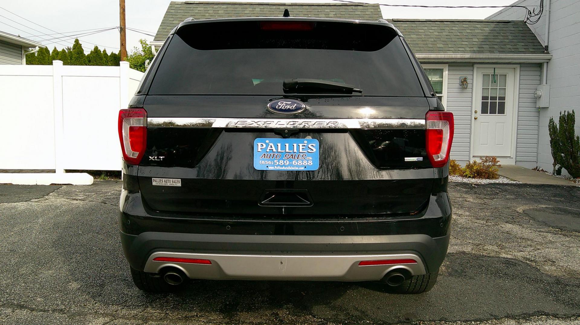 2017 BLACK Ford Explorer XLT 4WD (1FM5K8DH6HG) with an 2.3L L4 DOHC 16V engine, 6A transmission, located at 540a Delsea Drive, Sewell, NJ, 08080, (987) 867-5309, 39.752560, -75.111206 - Photo#3