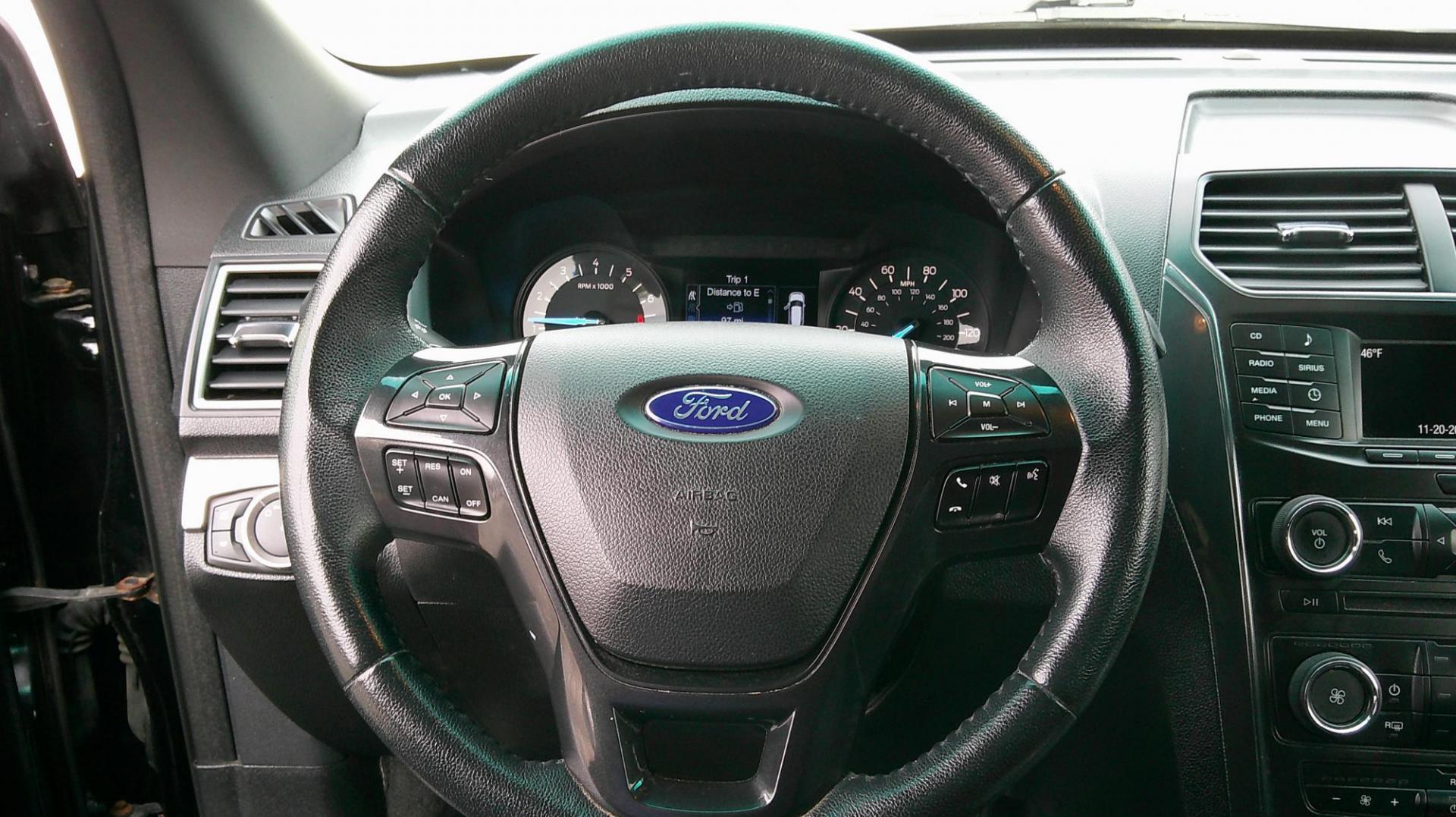 2017 BLACK Ford Explorer XLT 4WD (1FM5K8DH6HG) with an 2.3L L4 DOHC 16V engine, 6A transmission, located at 540a Delsea Drive, Sewell, NJ, 08080, (987) 867-5309, 39.752560, -75.111206 - Photo#17