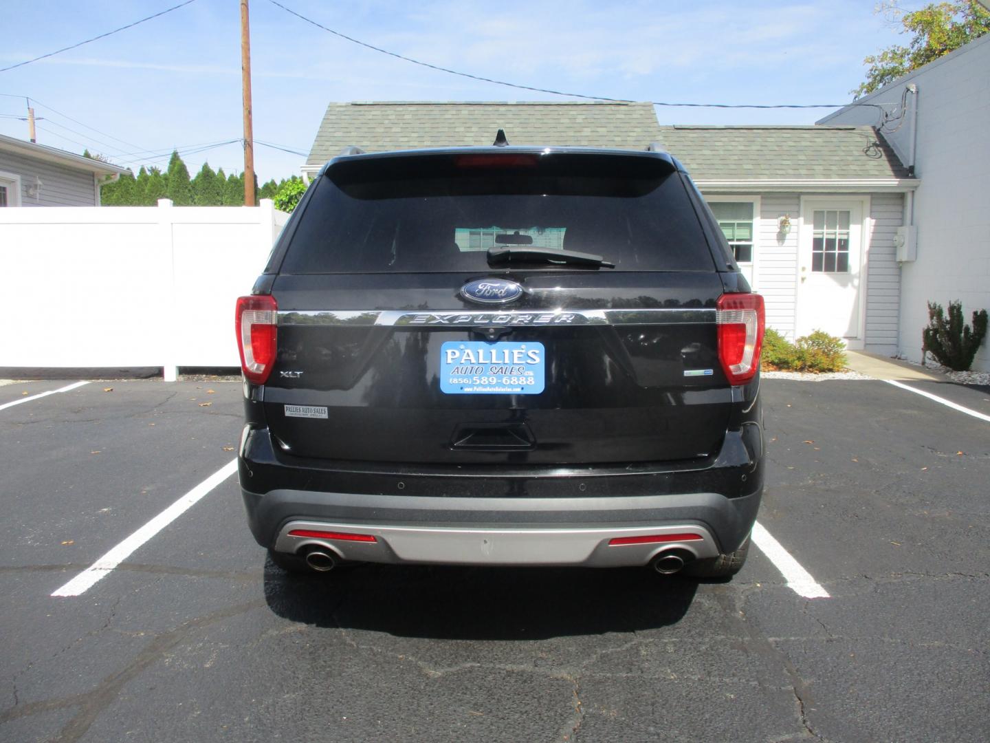2017 BLACK Ford Explorer XLT 4WD (1FM5K8DH6HG) with an 2.3L L4 DOHC 16V engine, 6A transmission, located at 540a Delsea Drive, Sewell, NJ, 08080, (987) 867-5309, 39.752560, -75.111206- Photo#6