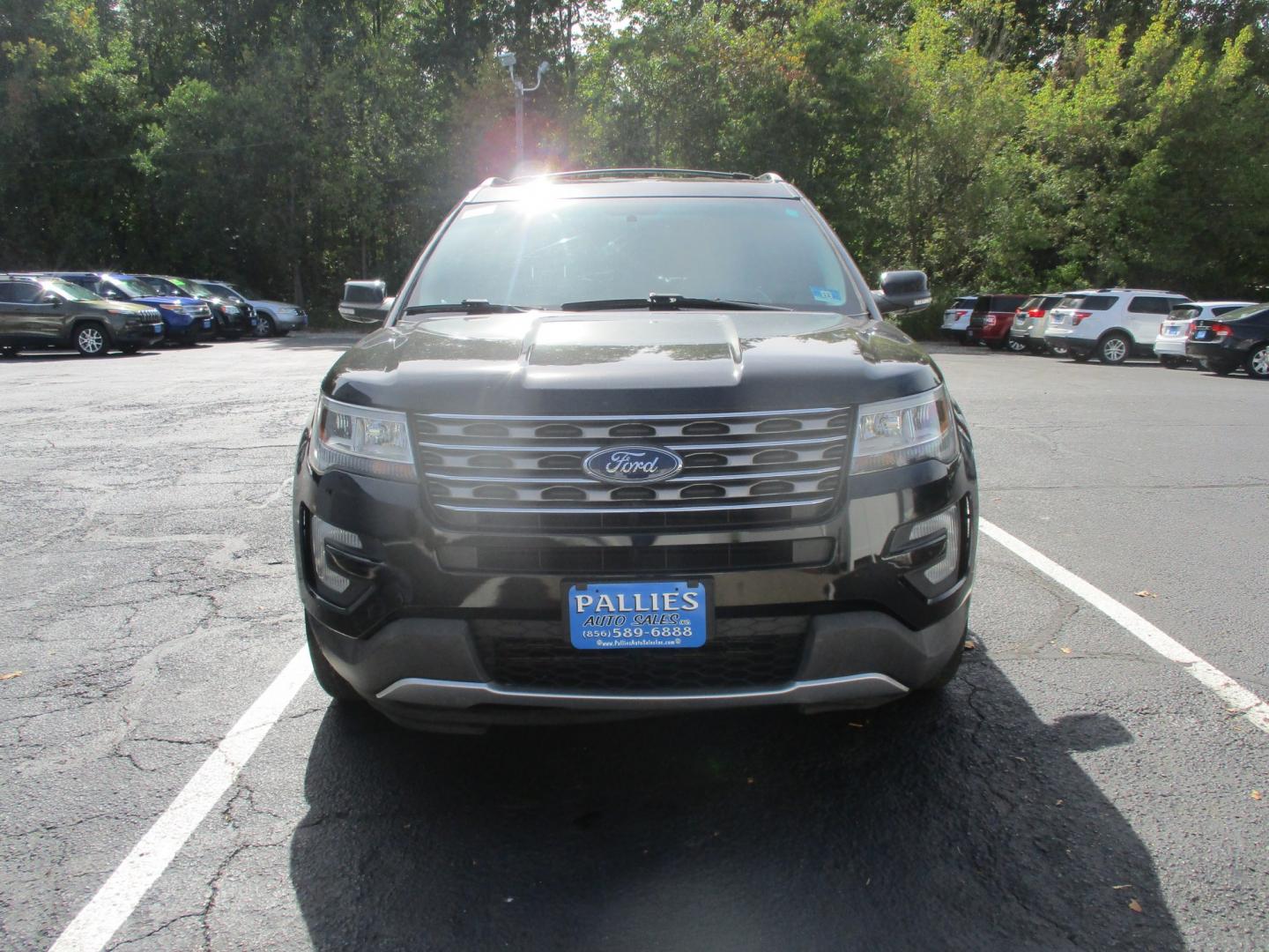 2017 BLACK Ford Explorer XLT 4WD (1FM5K8DH6HG) with an 2.3L L4 DOHC 16V engine, 6A transmission, located at 540a Delsea Drive, Sewell, NJ, 08080, (987) 867-5309, 39.752560, -75.111206- Photo#10