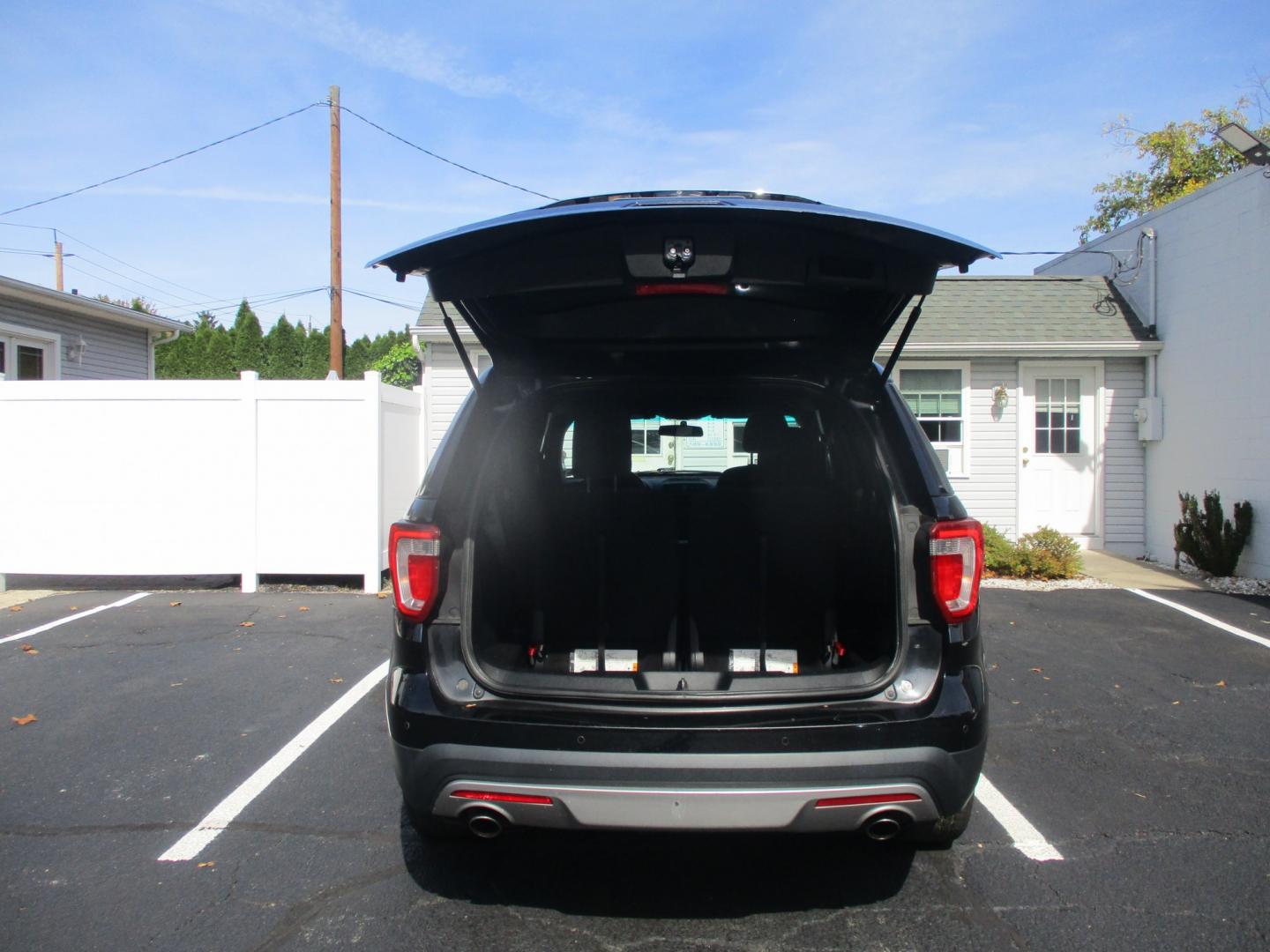 2017 BLACK Ford Explorer XLT 4WD (1FM5K8DH6HG) with an 2.3L L4 DOHC 16V engine, 6A transmission, located at 540a Delsea Drive, Sewell, NJ, 08080, (987) 867-5309, 39.752560, -75.111206- Photo#31