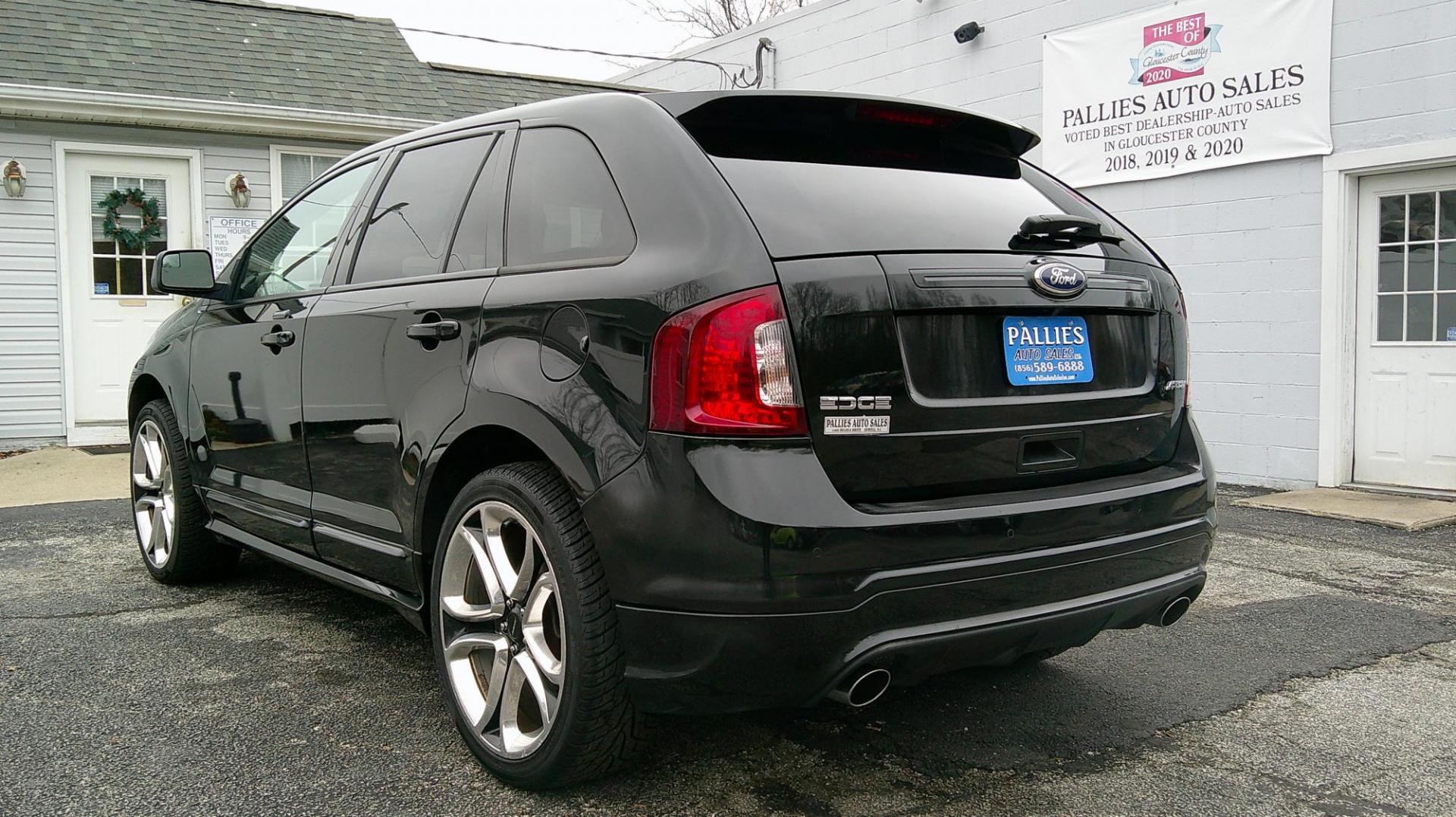 2011 BLACK Ford Edge Sport FWD (2FMDK3AK7BB) with an 3.7L V6 DOHC 24V engine, 6-Speed Automatic transmission, located at 540a Delsea Drive, Sewell, NJ, 08080, (987) 867-5309, 39.752560, -75.111206 - Photo#2