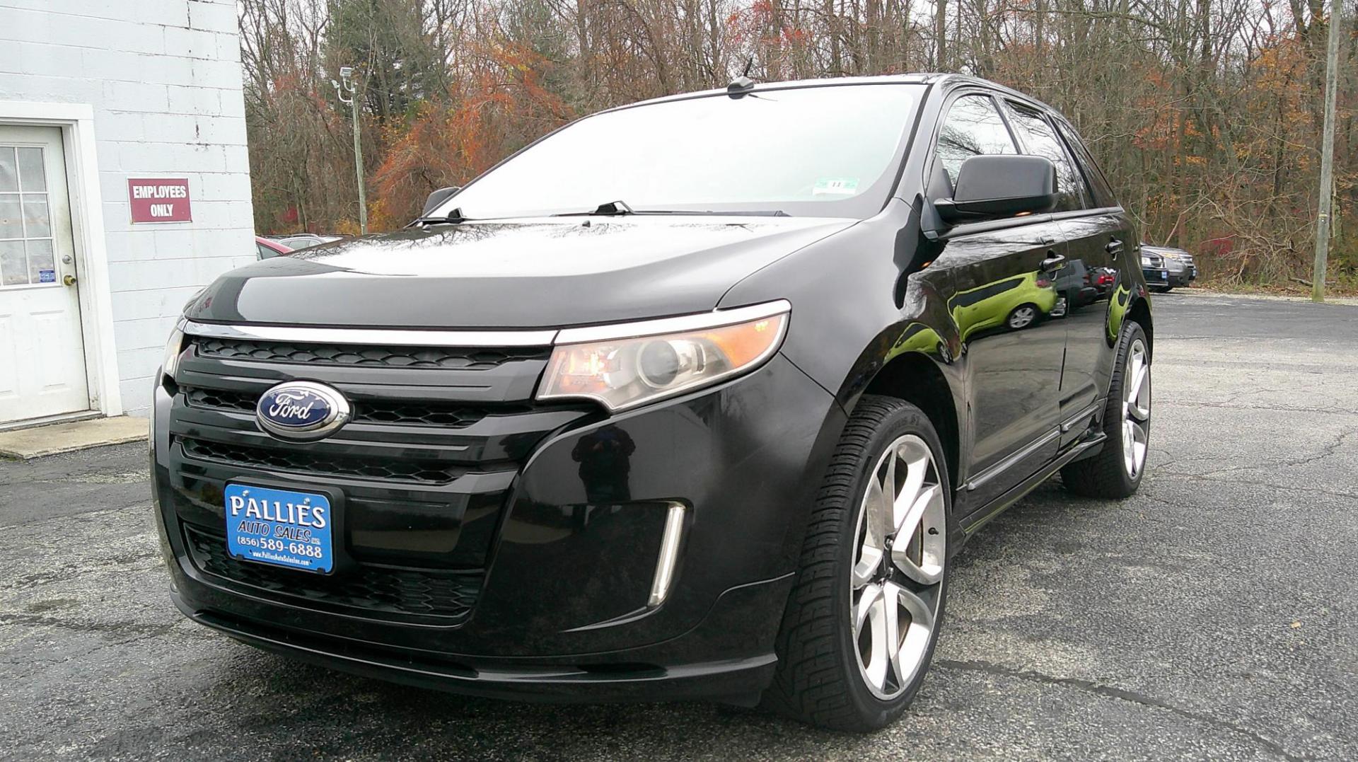2011 BLACK Ford Edge Sport FWD (2FMDK3AK7BB) with an 3.7L V6 DOHC 24V engine, 6-Speed Automatic transmission, located at 540a Delsea Drive, Sewell, NJ, 08080, (987) 867-5309, 39.752560, -75.111206 - Photo#0
